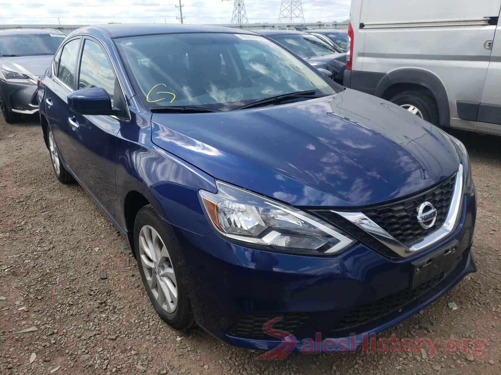 3N1AB7AP0KY249557 2019 NISSAN SENTRA