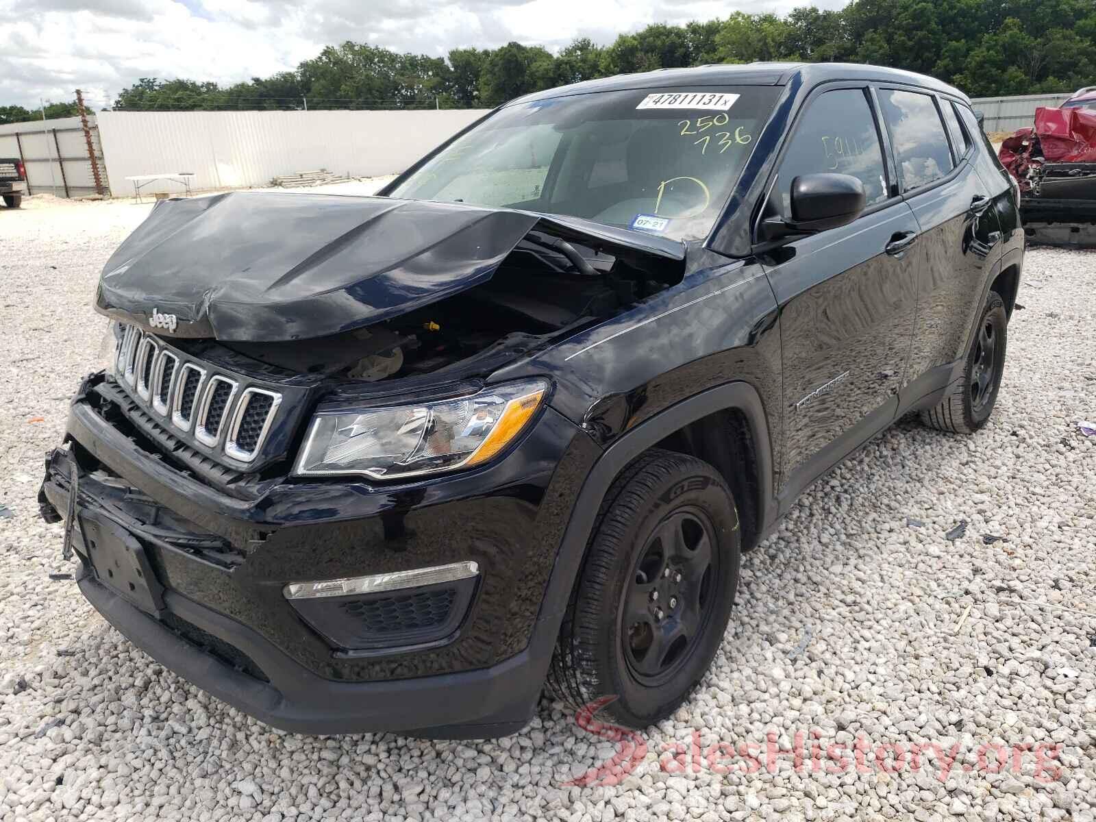 3C4NJCAB2JT250736 2018 JEEP COMPASS