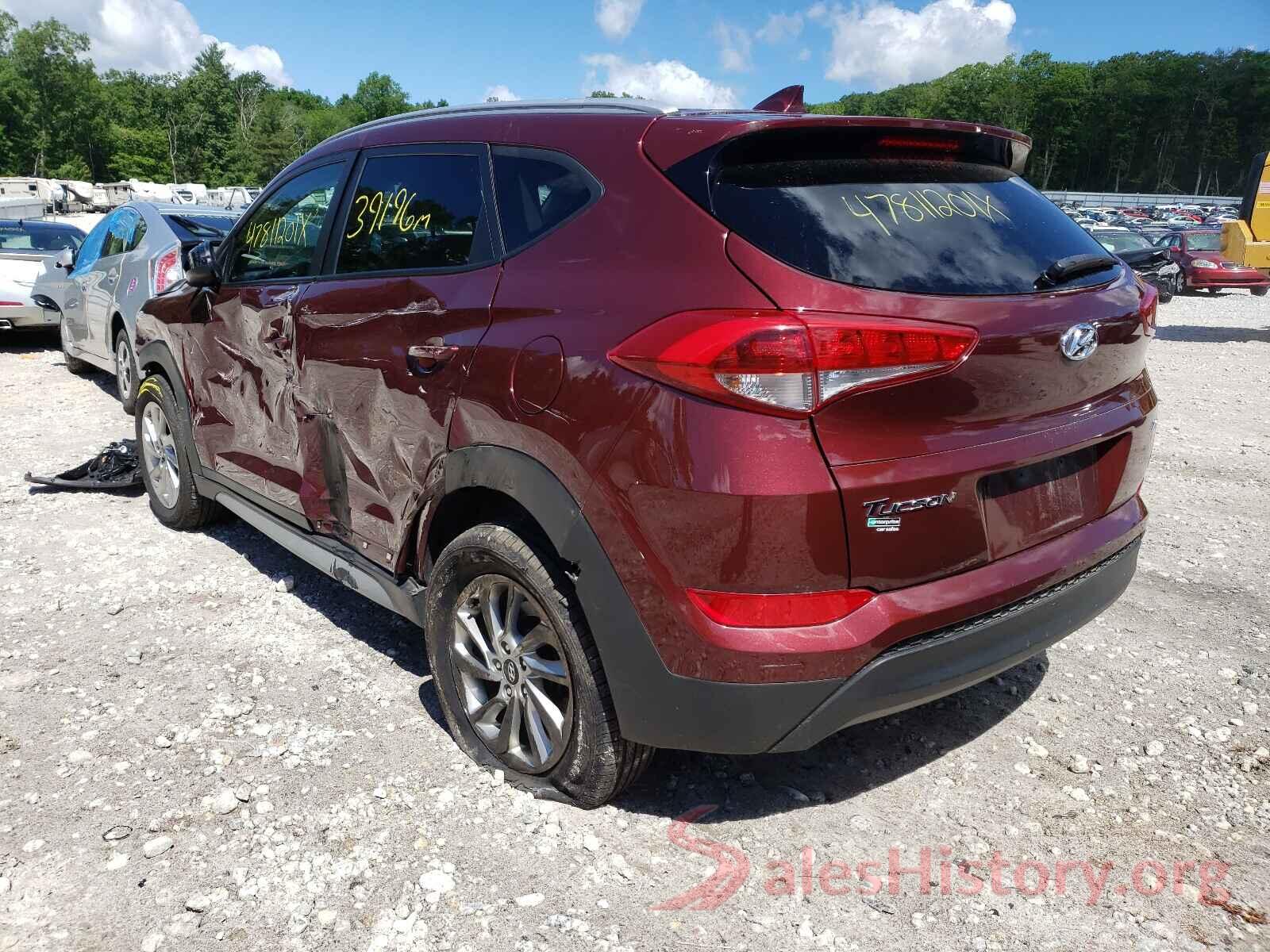 KM8J3CA43JU626453 2018 HYUNDAI TUCSON