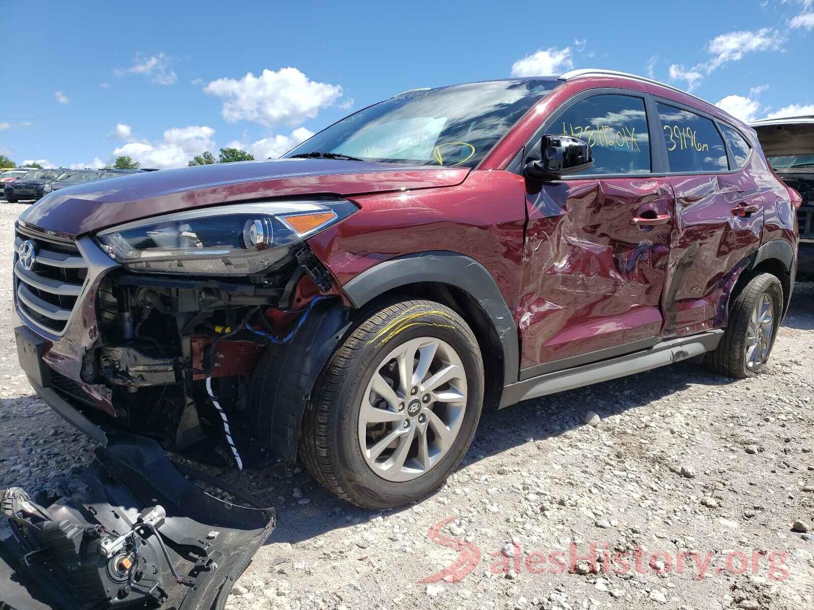 KM8J3CA43JU626453 2018 HYUNDAI TUCSON