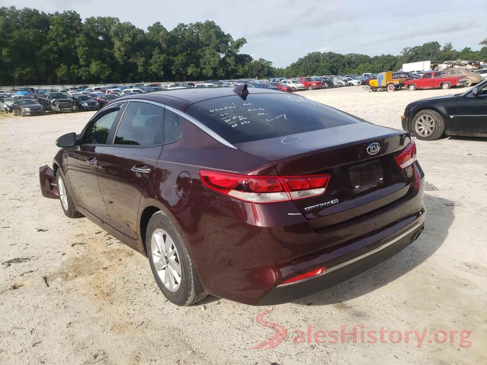 5XXGT4L37GG063382 2016 KIA OPTIMA