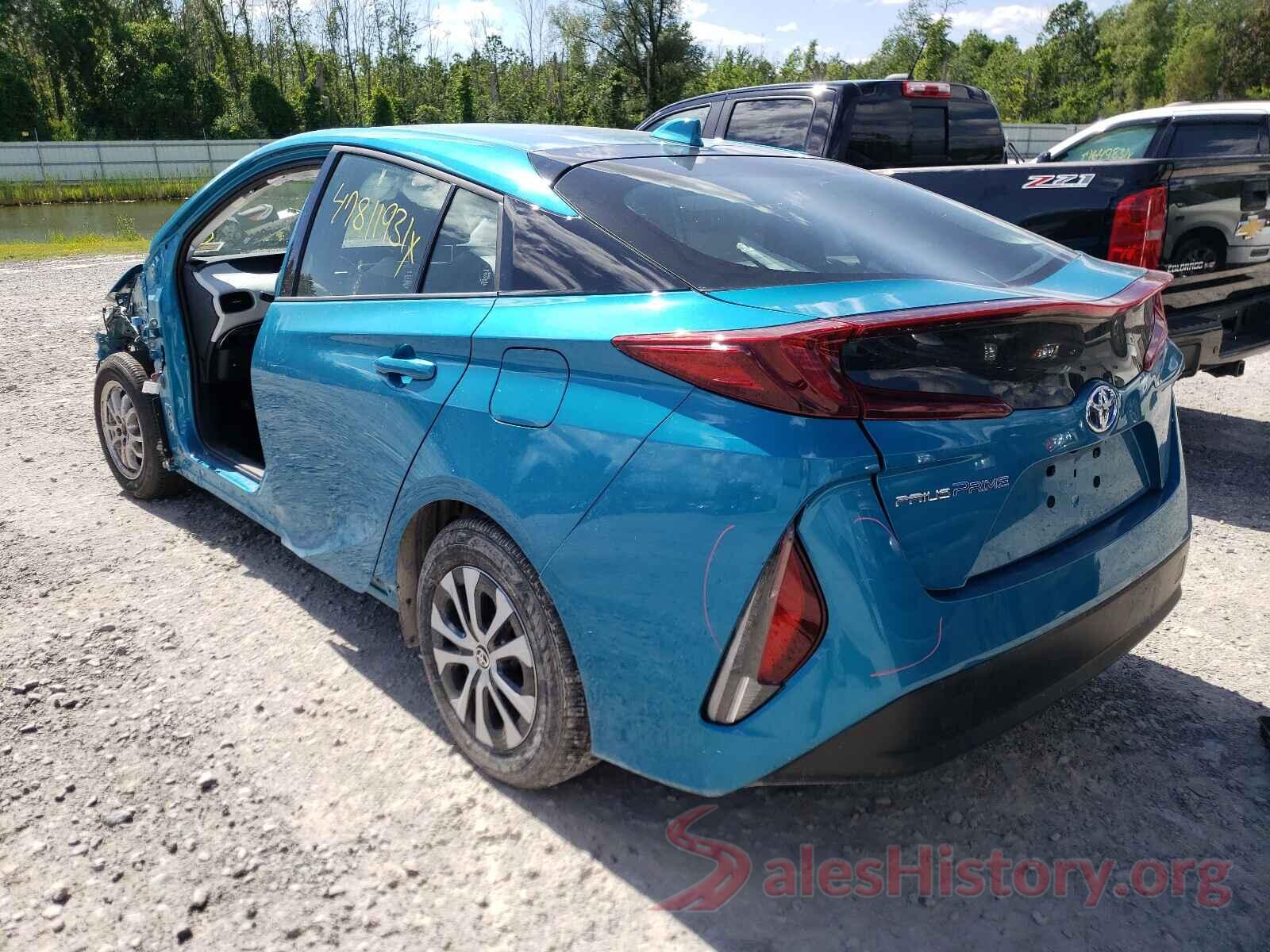 JTDKARFP5L3131202 2020 TOYOTA PRIUS