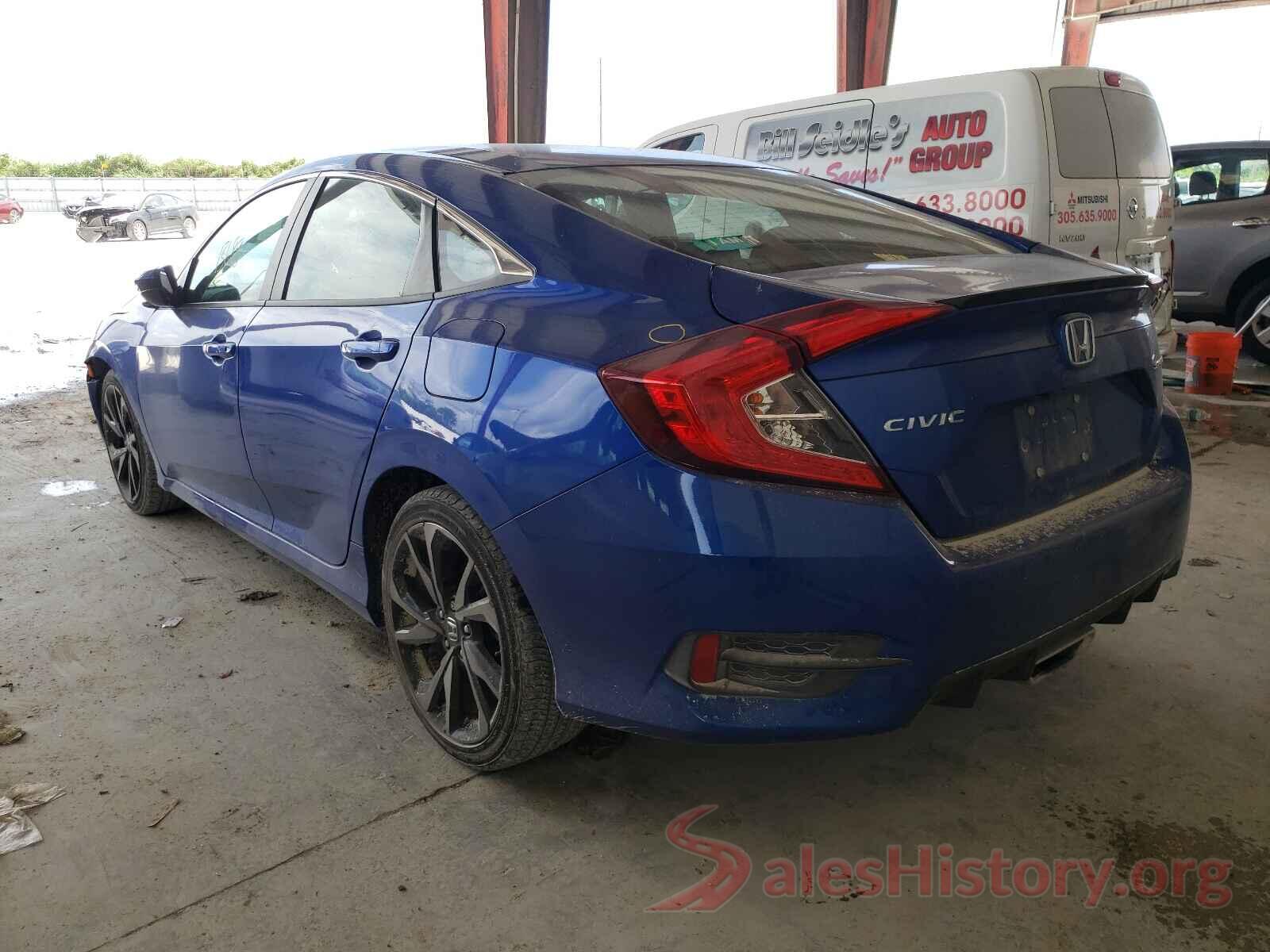 2HGFC2F87KH596847 2019 HONDA CIVIC