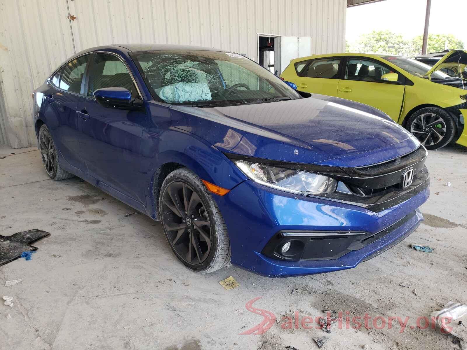 2HGFC2F87KH596847 2019 HONDA CIVIC