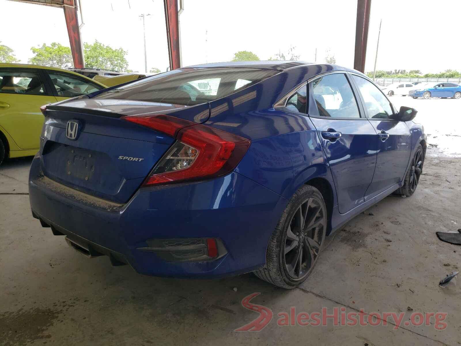 2HGFC2F87KH596847 2019 HONDA CIVIC