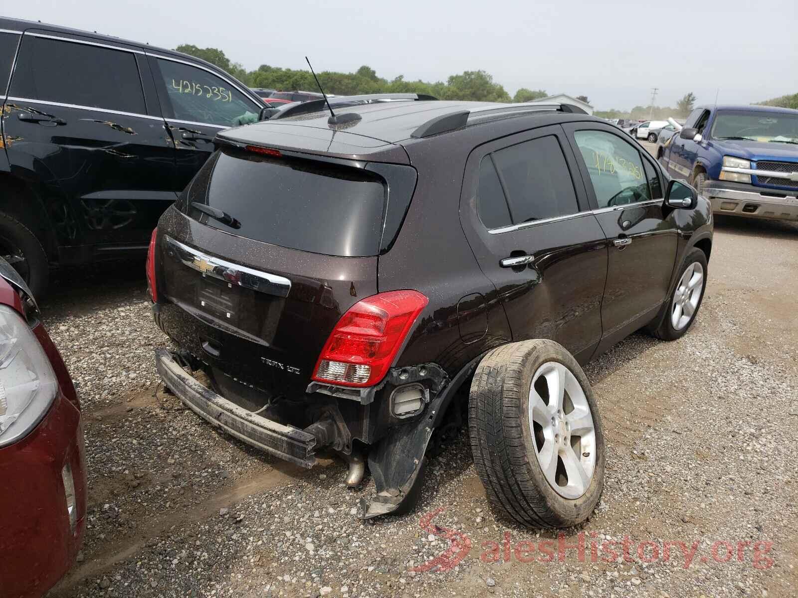 KL7CJMSB4GB537420 2016 CHEVROLET TRAX