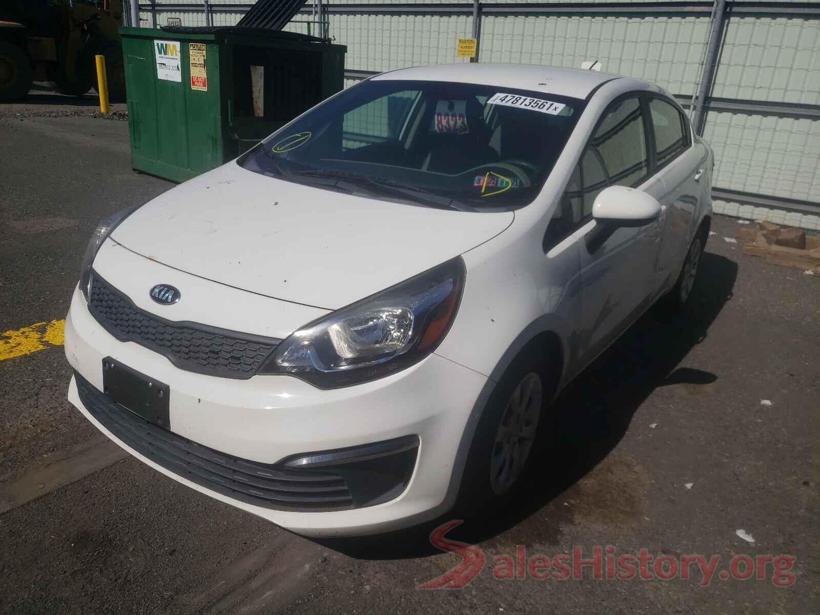 KNADM4A36G6540303 2016 KIA RIO