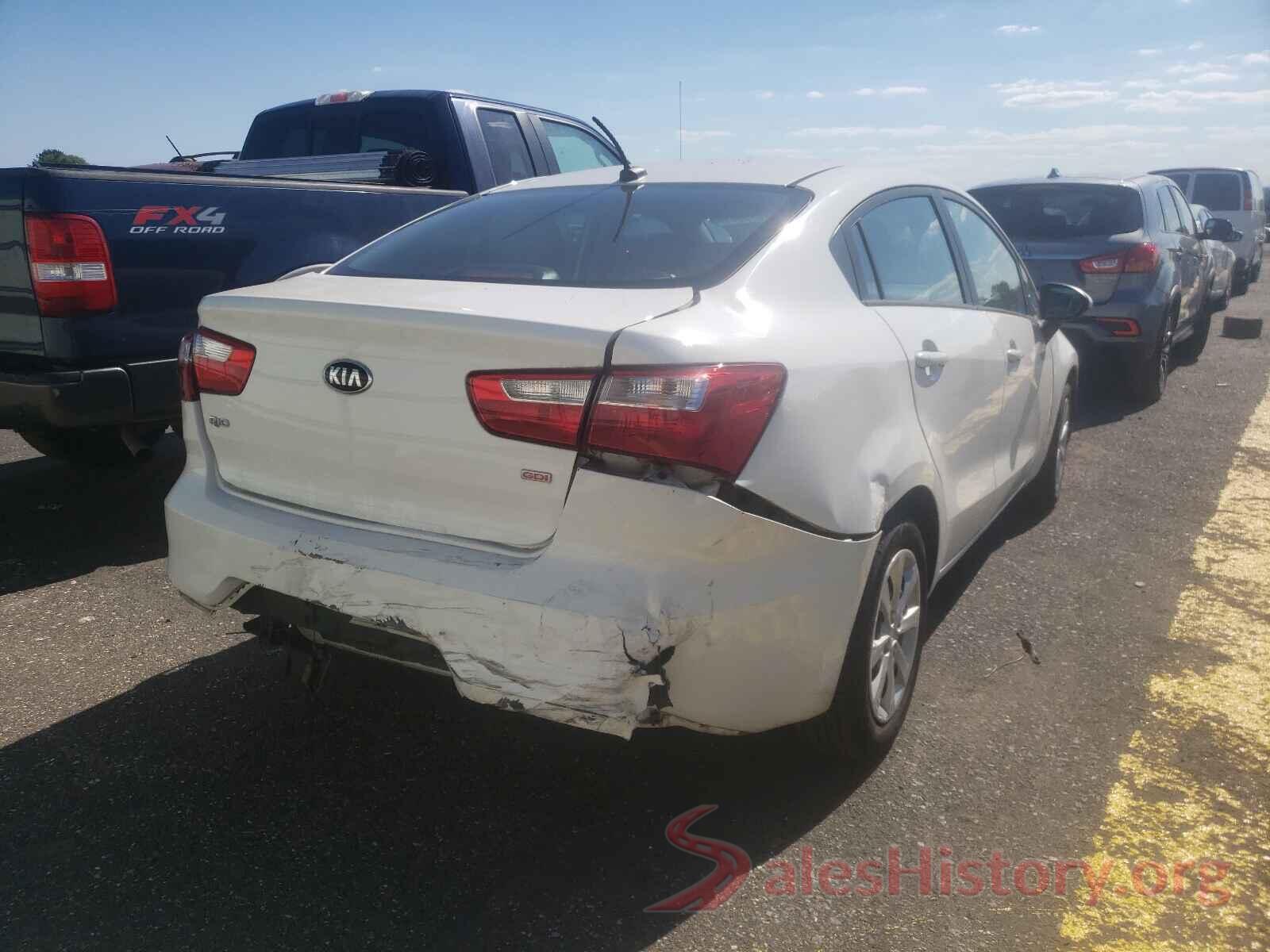 KNADM4A36G6540303 2016 KIA RIO