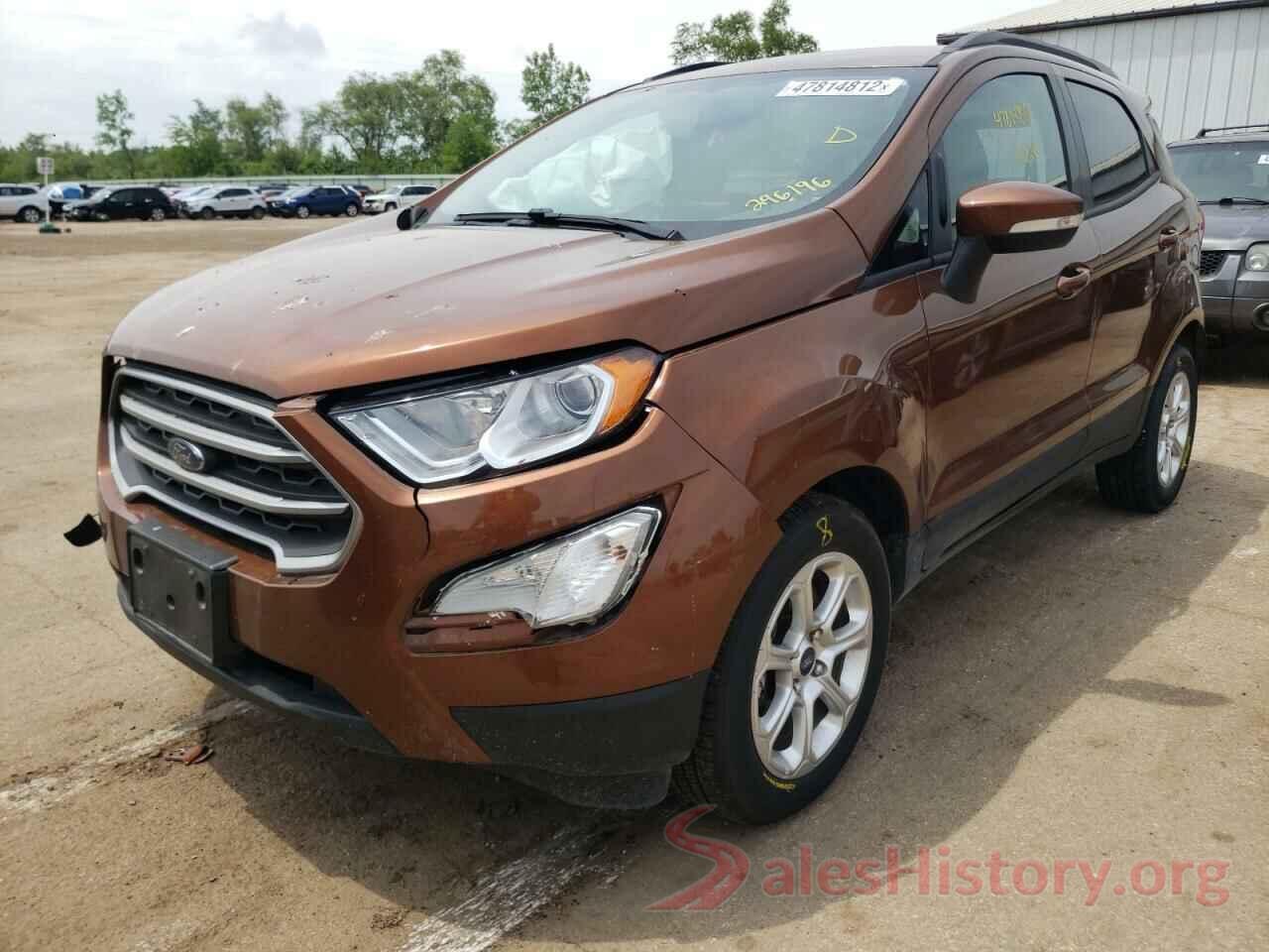 MAJ3S2GE2KC296196 2019 FORD ECOSPORT