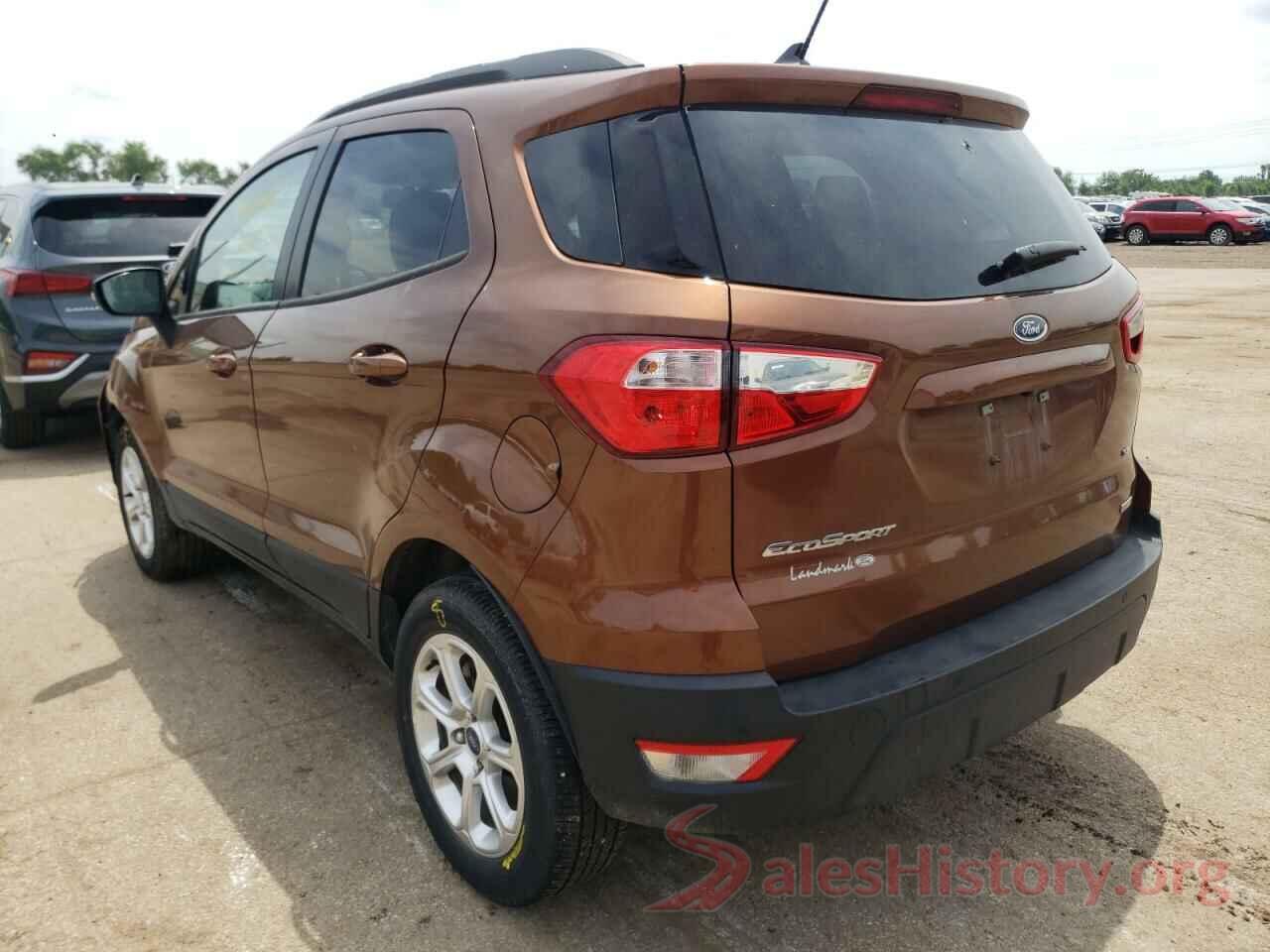 MAJ3S2GE2KC296196 2019 FORD ECOSPORT