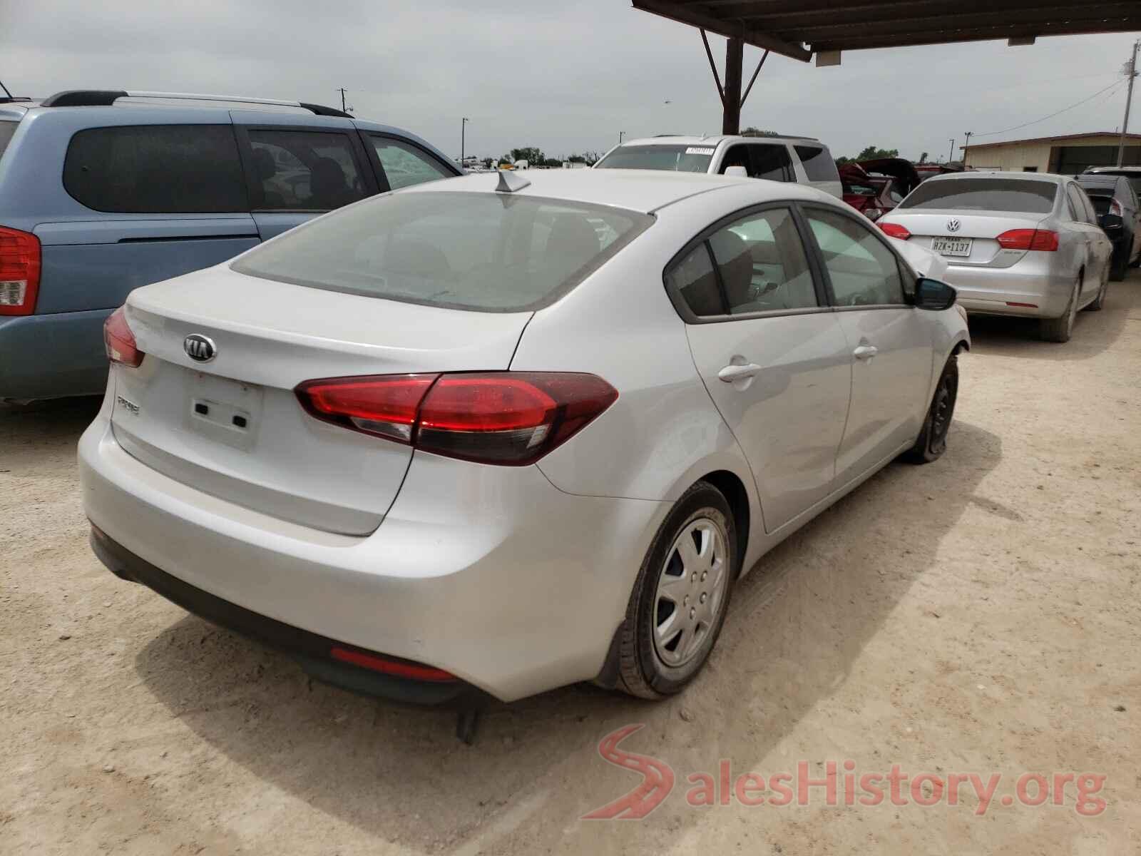 3KPFK4A7XJE193600 2018 KIA FORTE