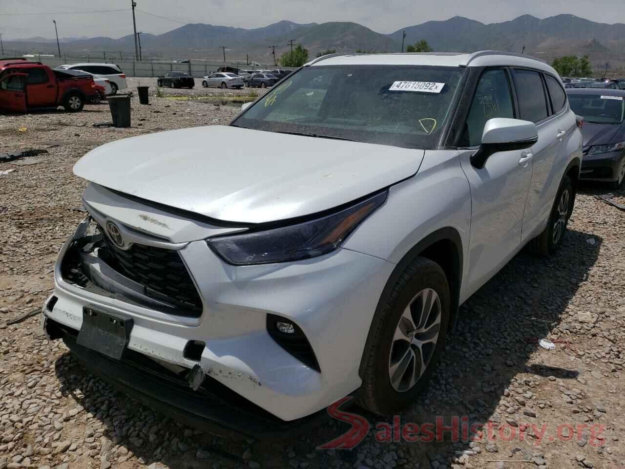 5TDHZRBH6NS569004 2022 TOYOTA HIGHLANDER