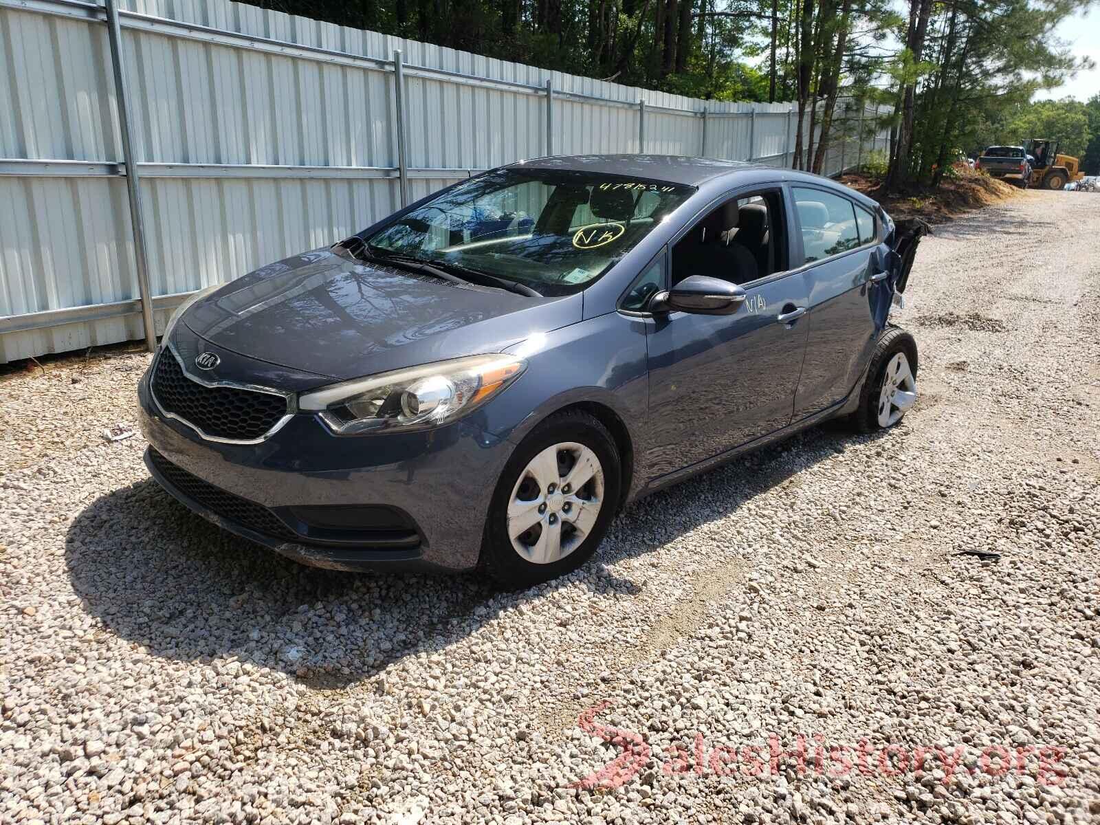 KNAFX4A67G5551696 2016 KIA FORTE