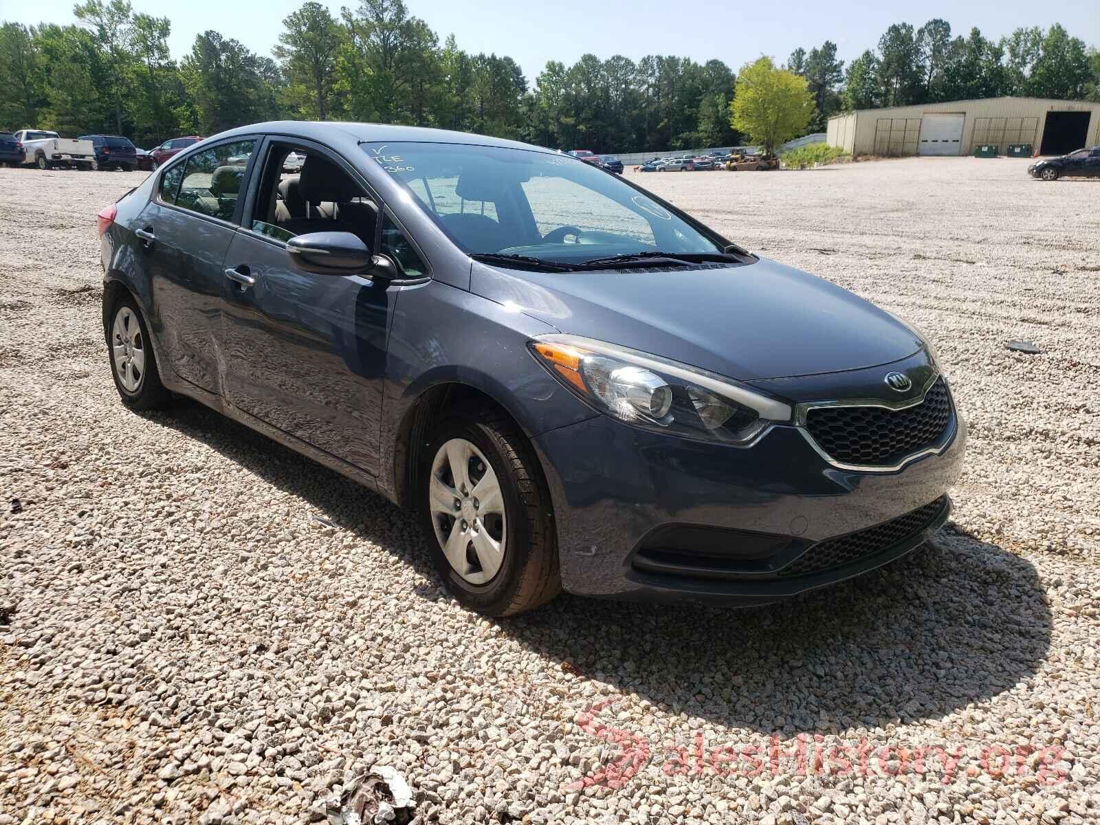 KNAFX4A67G5551696 2016 KIA FORTE