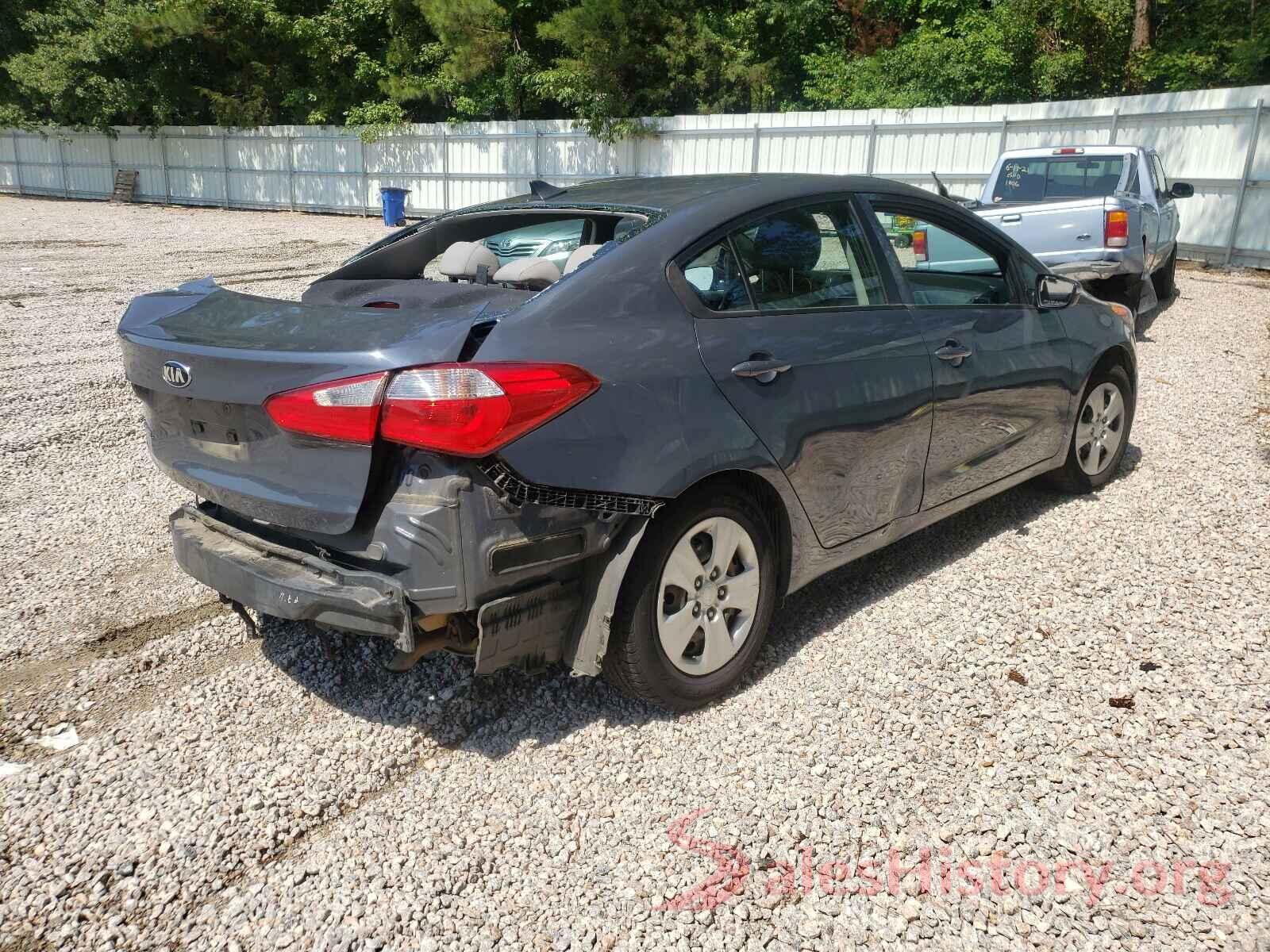 KNAFX4A67G5551696 2016 KIA FORTE