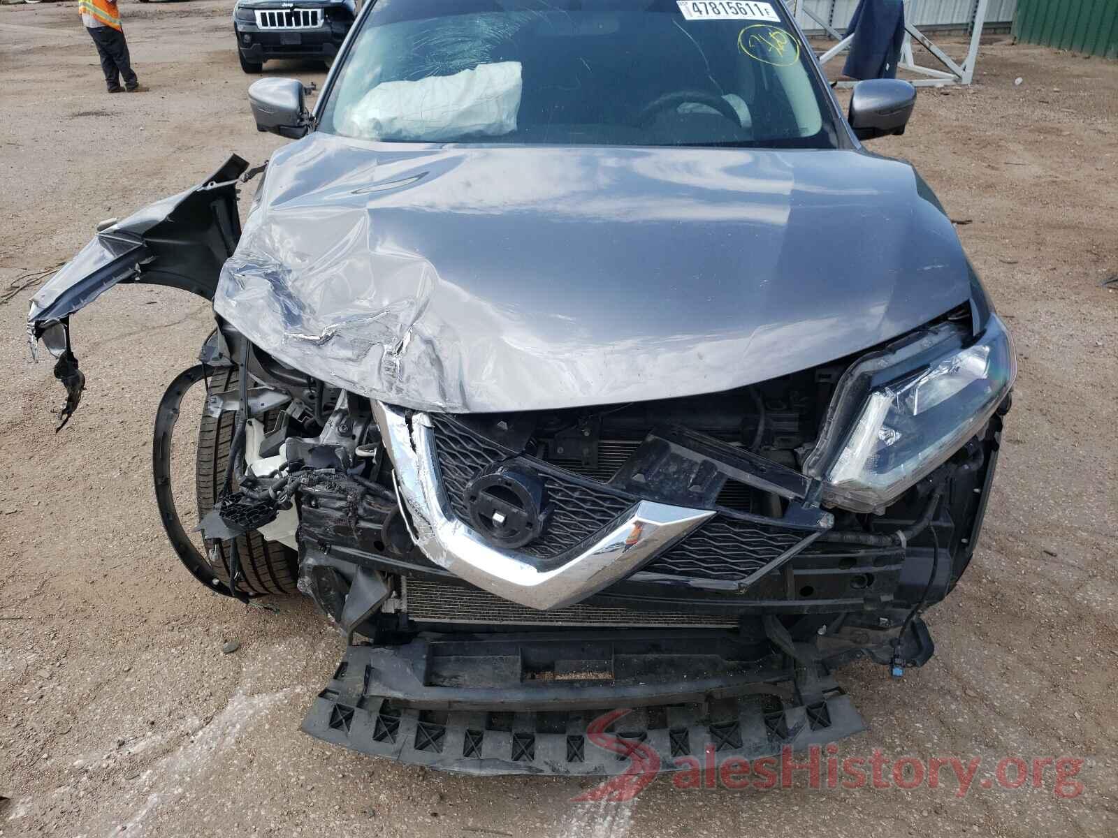 KNMAT2MV2GP682958 2016 NISSAN ROGUE