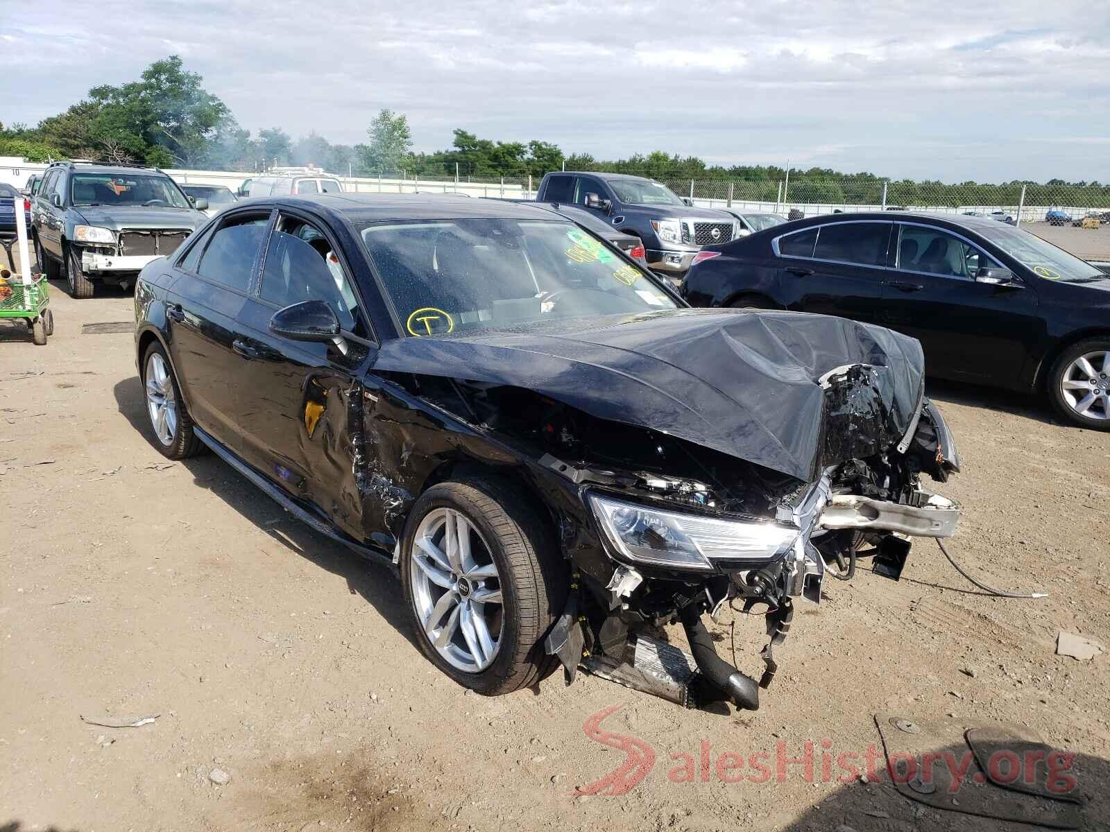 WAUDNAF41HN051215 2017 AUDI A4