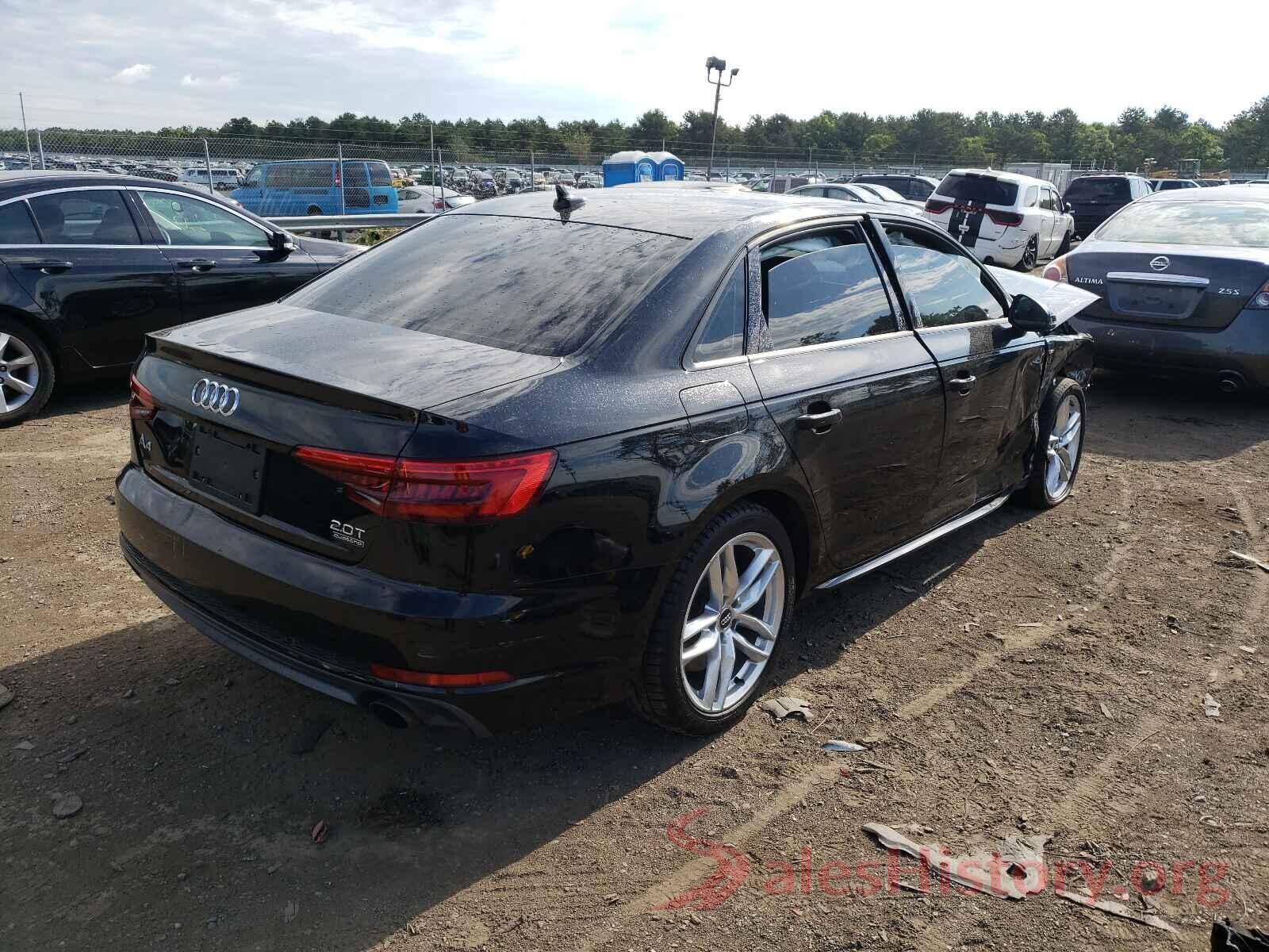 WAUDNAF41HN051215 2017 AUDI A4