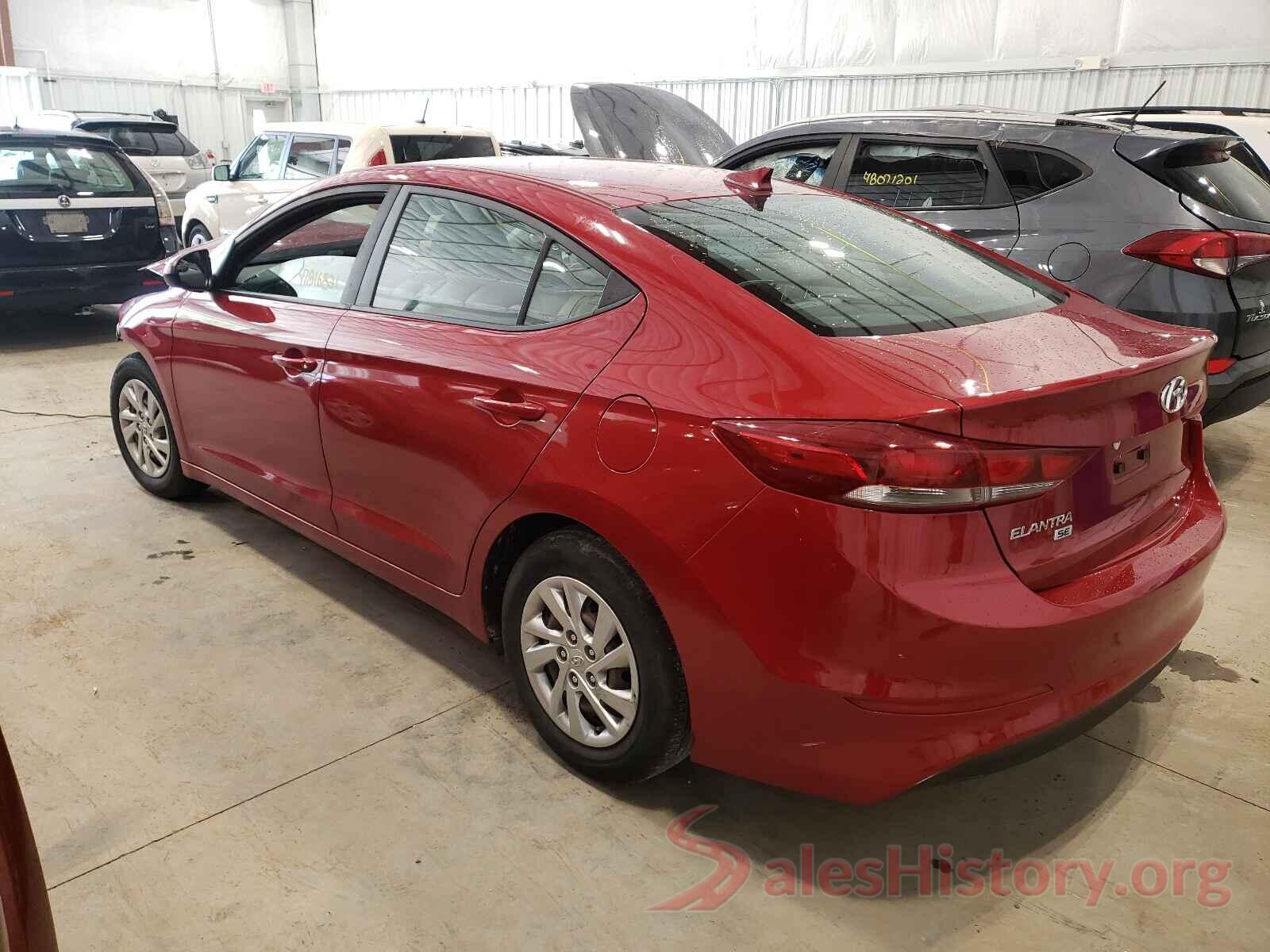 KMHD74LF7HU108605 2017 HYUNDAI ELANTRA