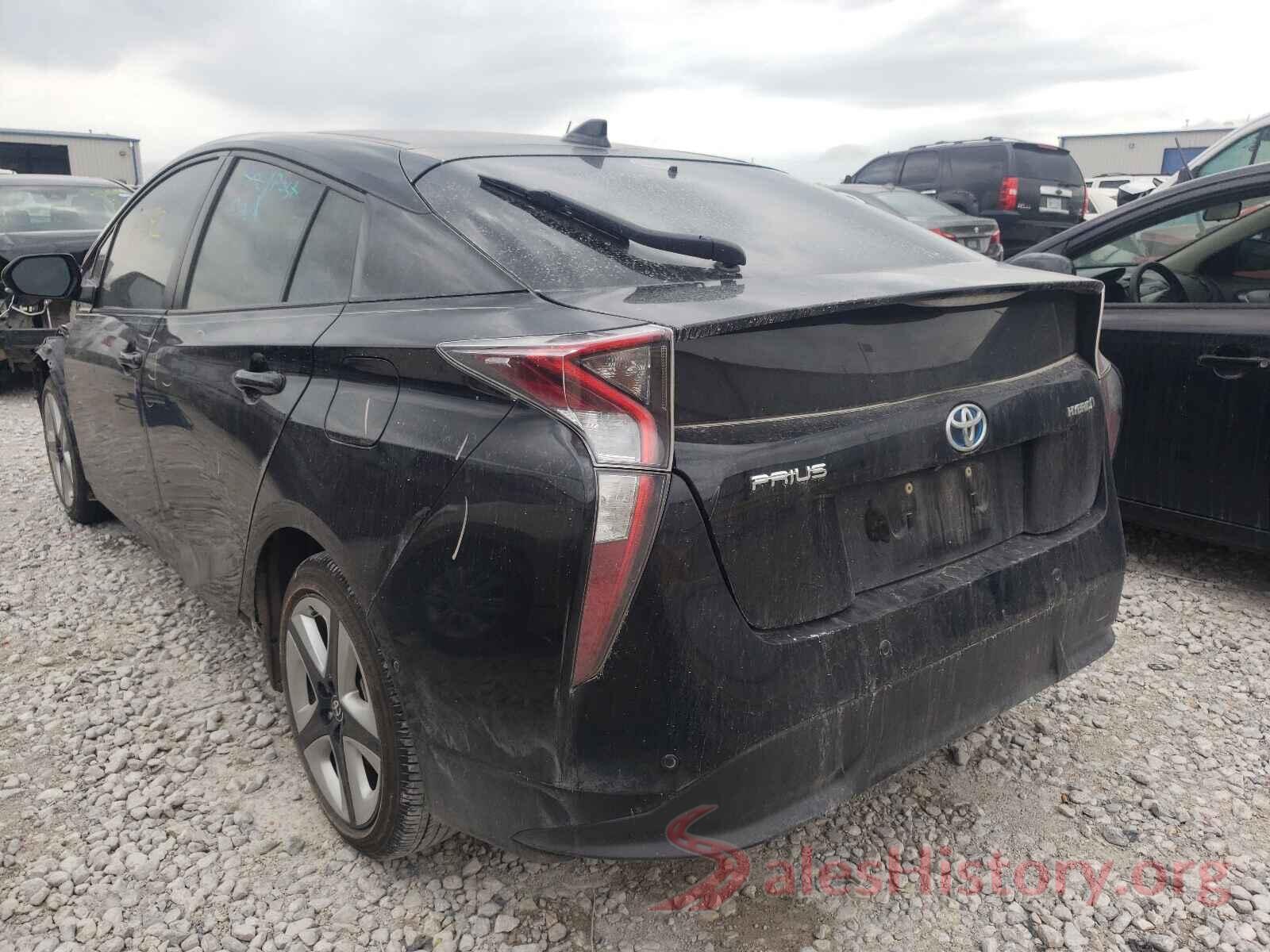 JTDKARFU0J3554885 2018 TOYOTA PRIUS