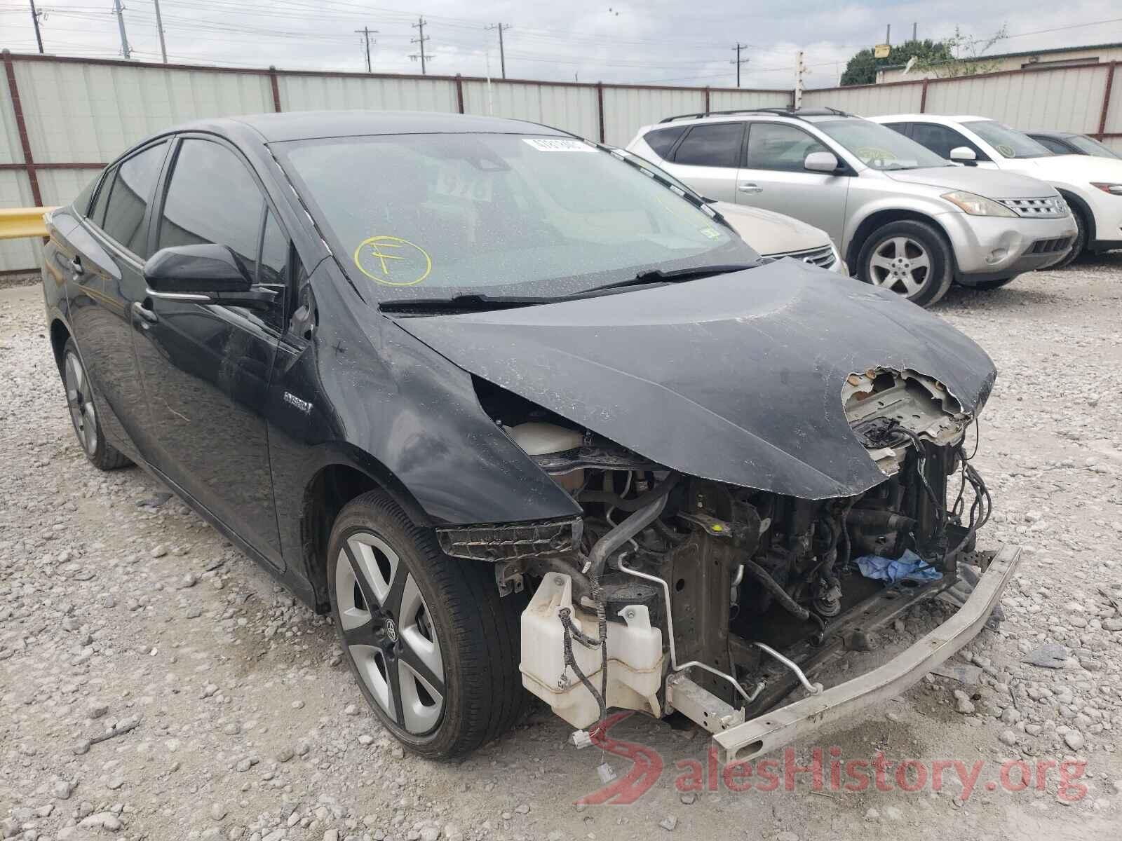 JTDKARFU0J3554885 2018 TOYOTA PRIUS