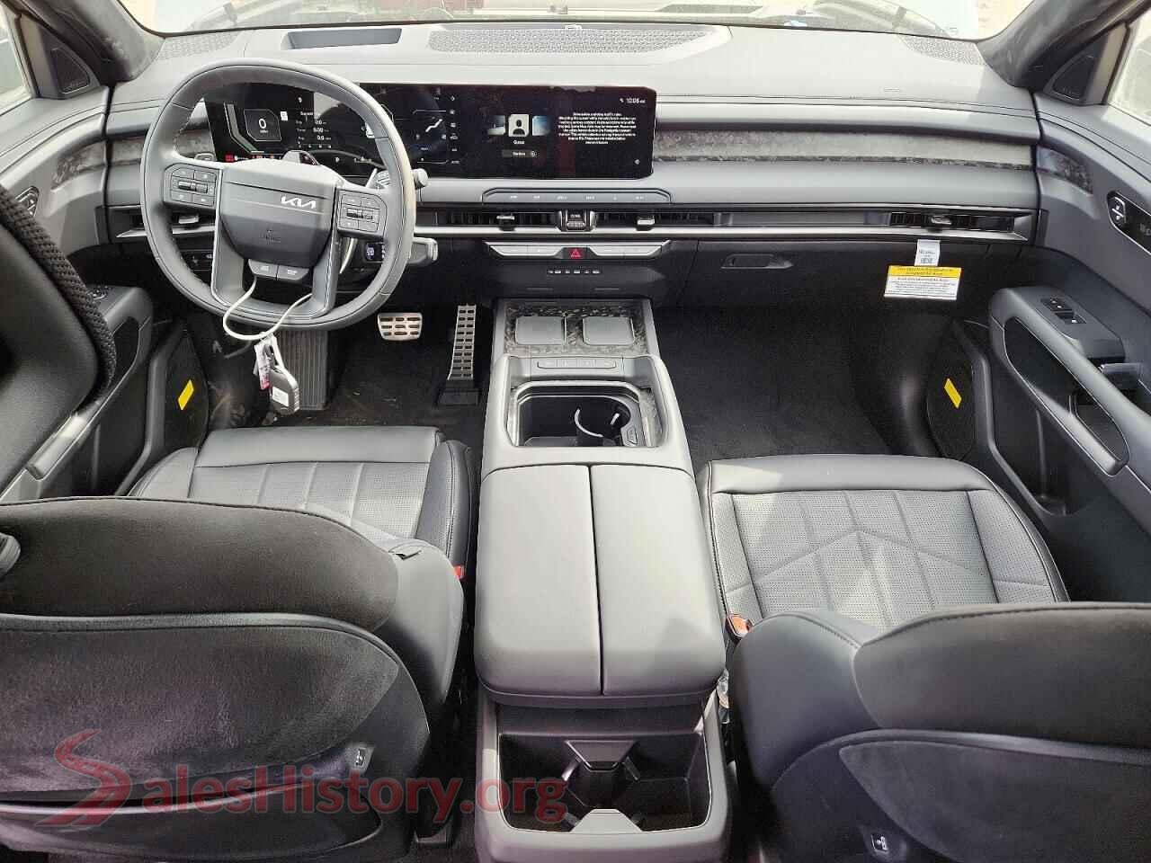 2027 KIA TELLURIDE VIN 5XYPLES18VG005750, interior dashboard