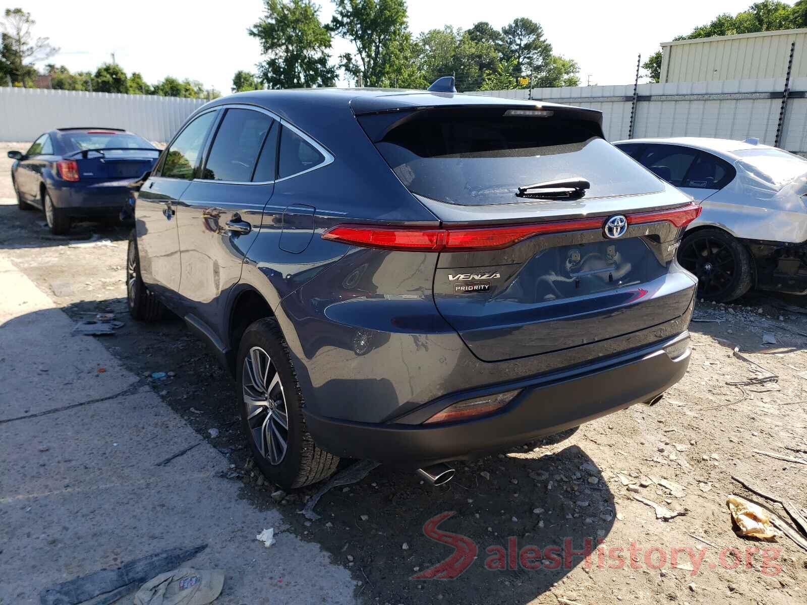 JTEAAAAH1MJ032950 2021 TOYOTA VENZA