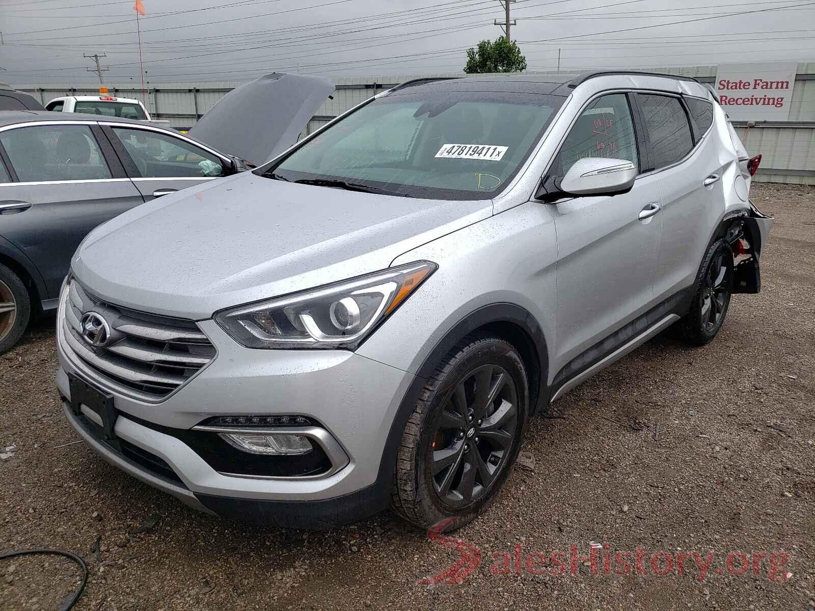 5XYZWDLA0JG518901 2018 HYUNDAI SANTA FE