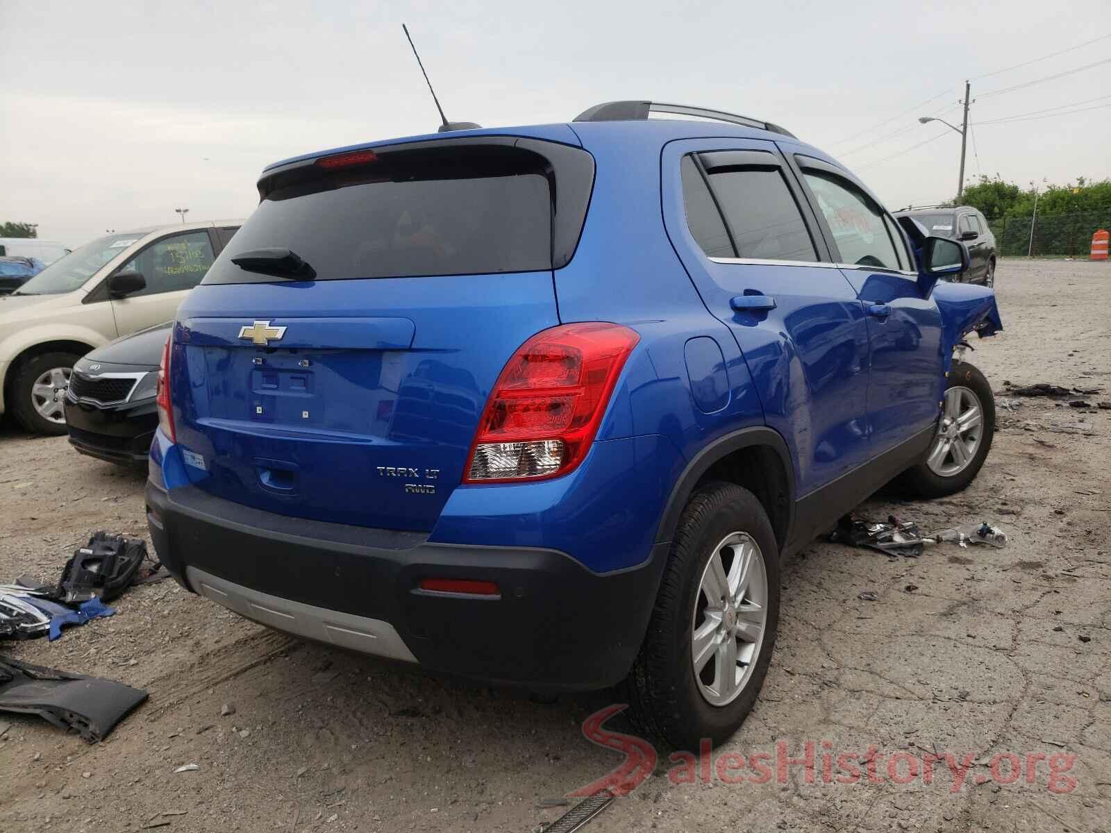 KL7CJPSB7GB757023 2016 CHEVROLET TRAX