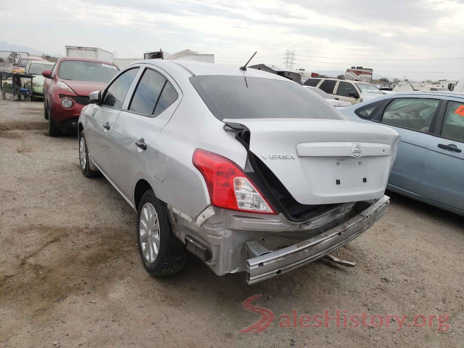 3N1CN7APXGL828012 2016 NISSAN VERSA