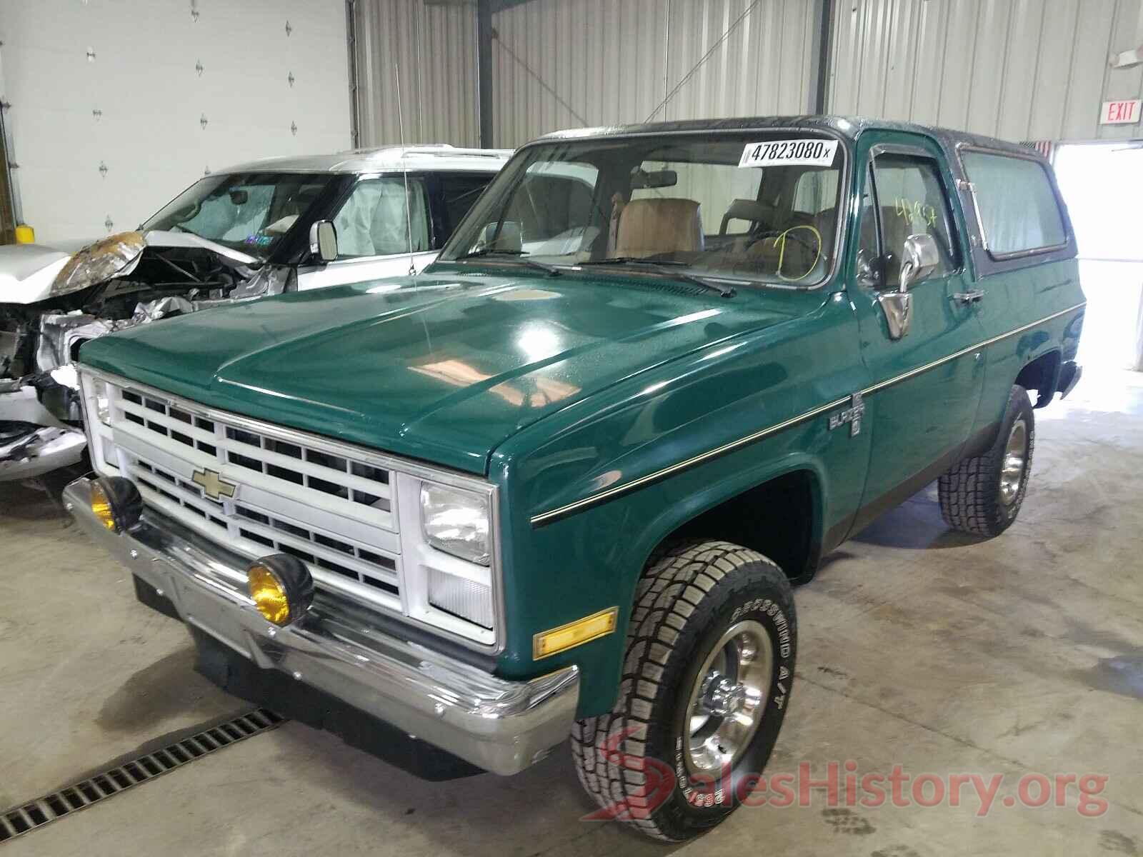 1G8EK18H9GF135981 1986 CHEVROLET BLAZER