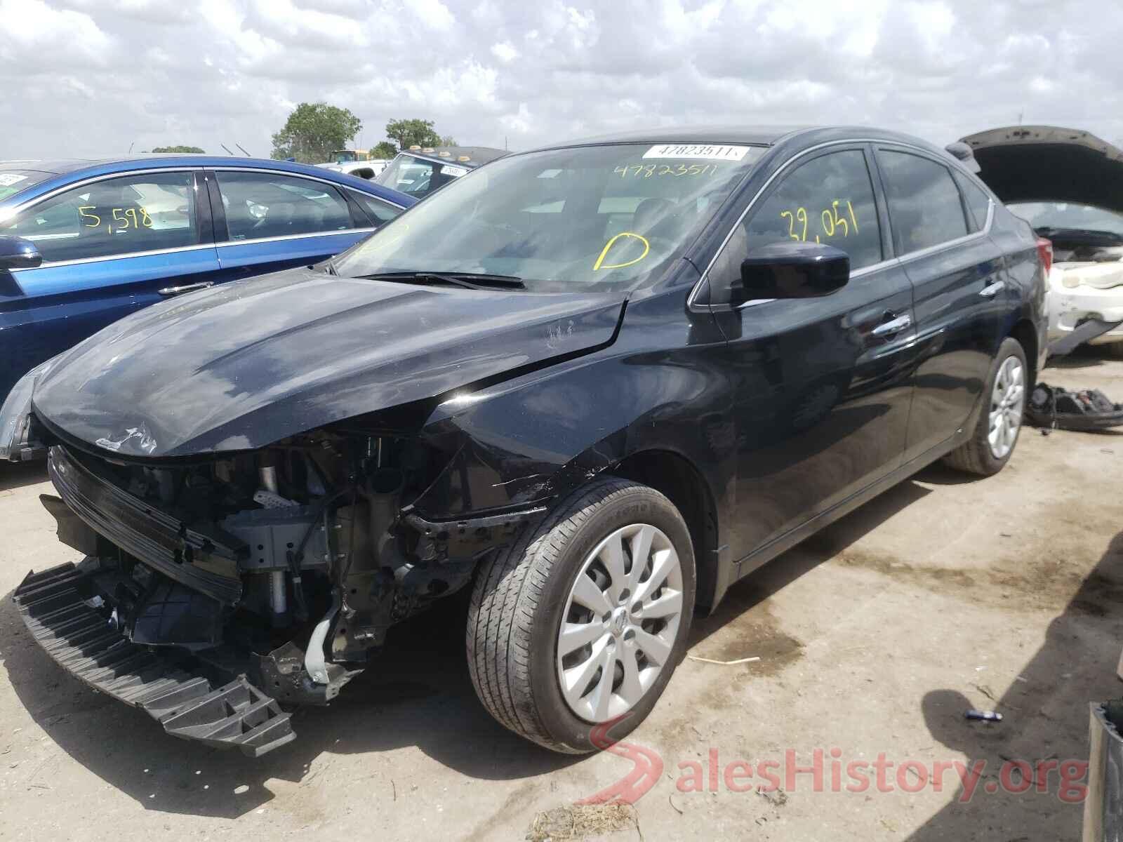 3N1AB7AP9KY292004 2019 NISSAN SENTRA