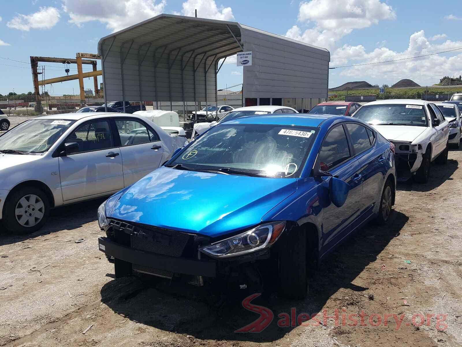 5NPD84LF6JH373131 2018 HYUNDAI ELANTRA