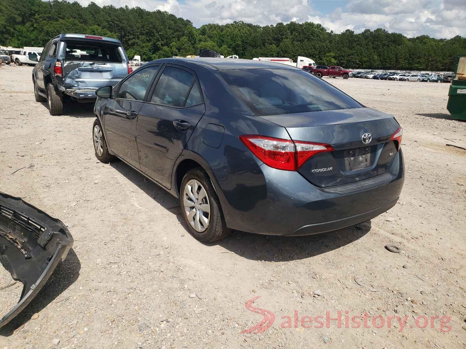 5YFBURHE4GP511602 2016 TOYOTA COROLLA