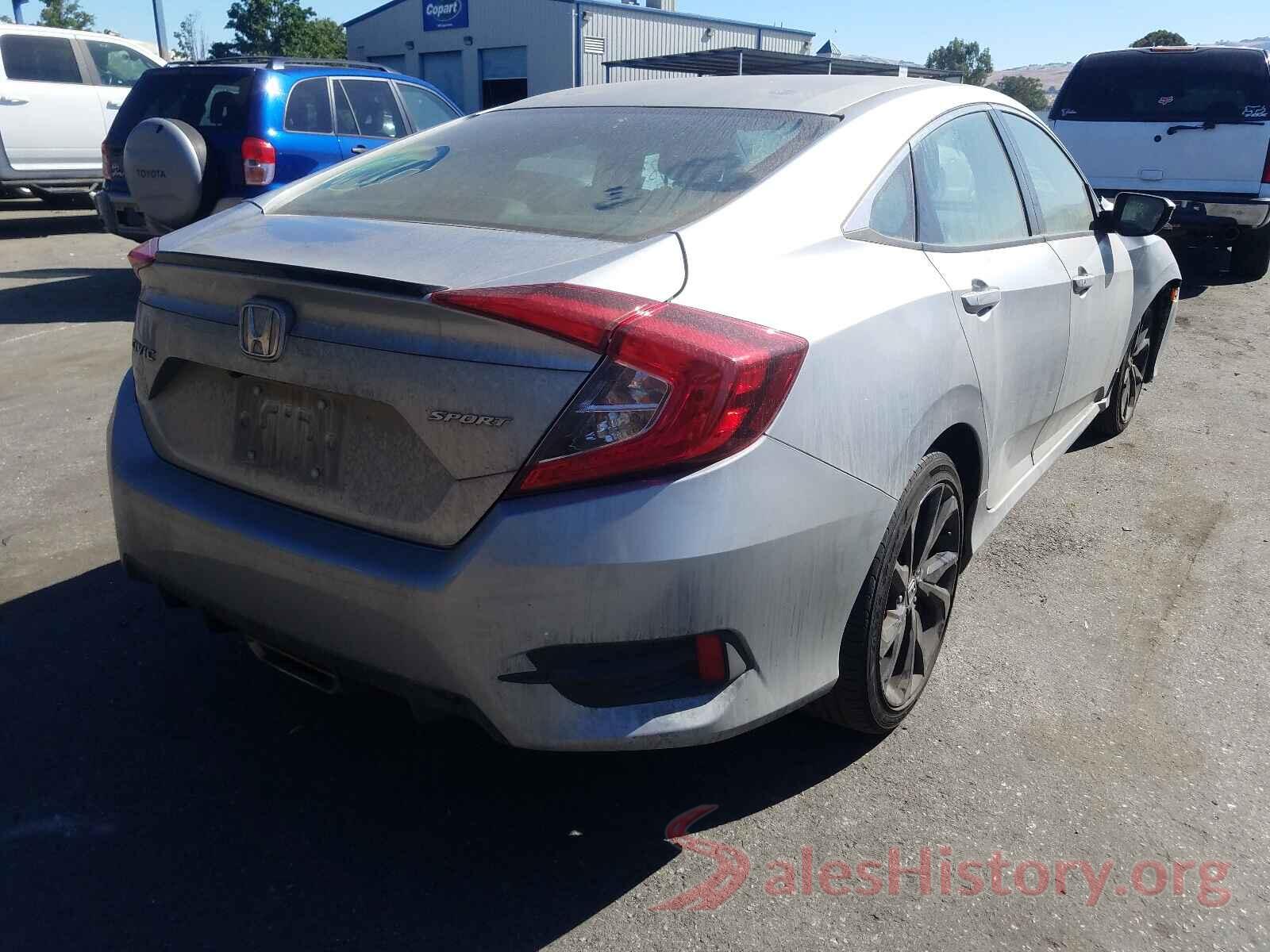 19XFC2F84KE200822 2019 HONDA CIVIC