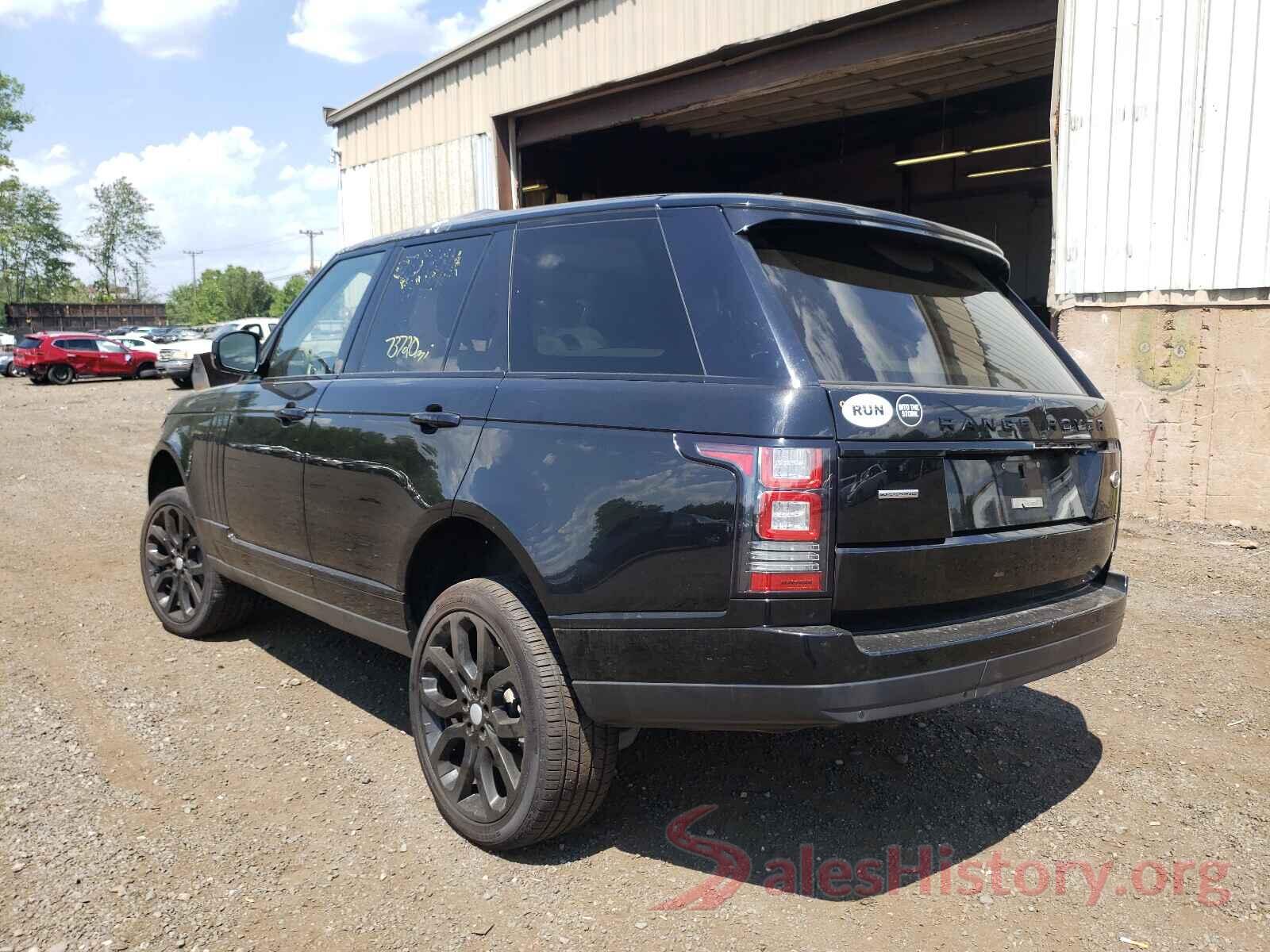 SALGS2EF9GA301588 2016 LAND ROVER RANGEROVER