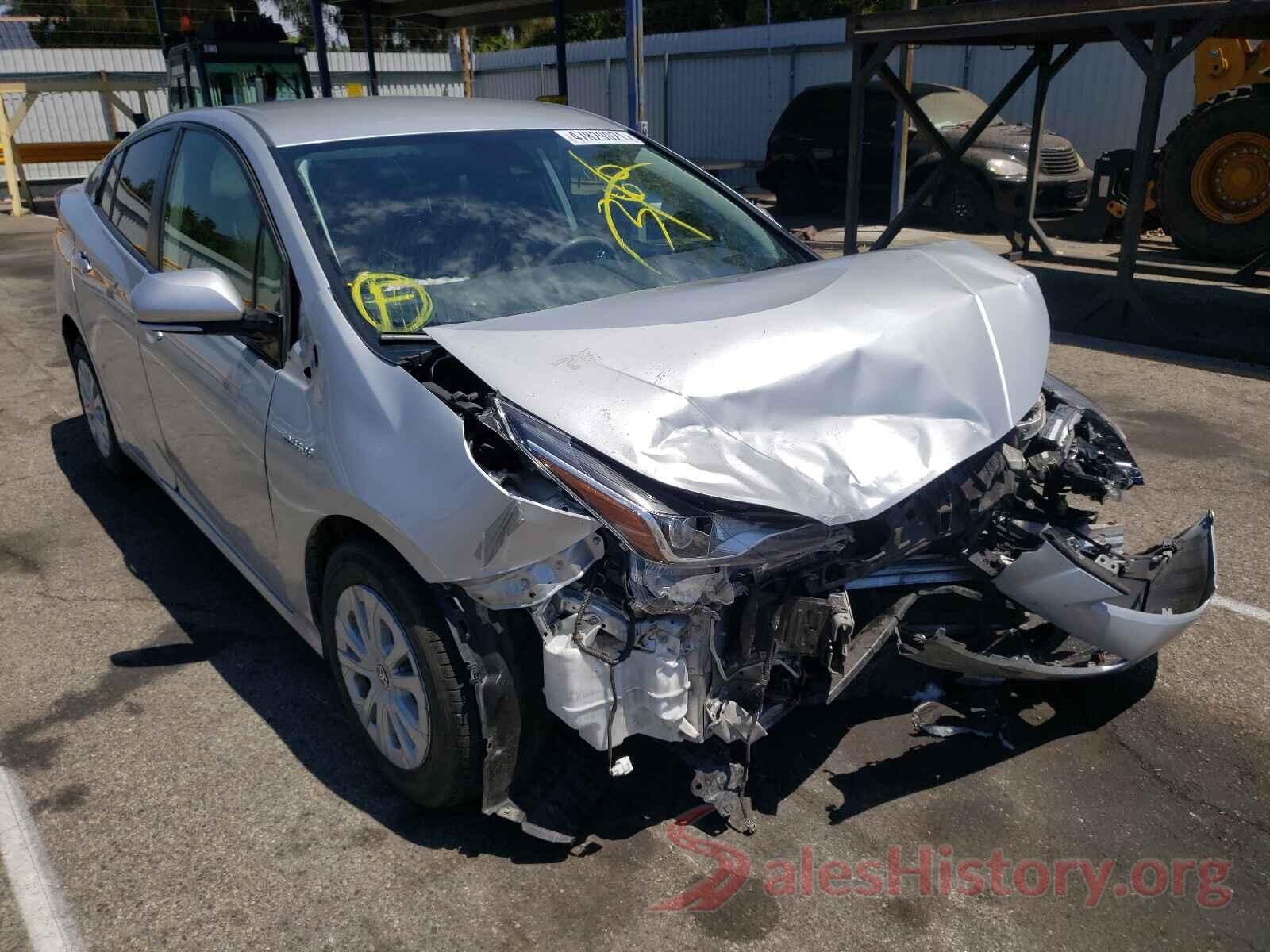 JTDKARFU9K3081442 2019 TOYOTA PRIUS