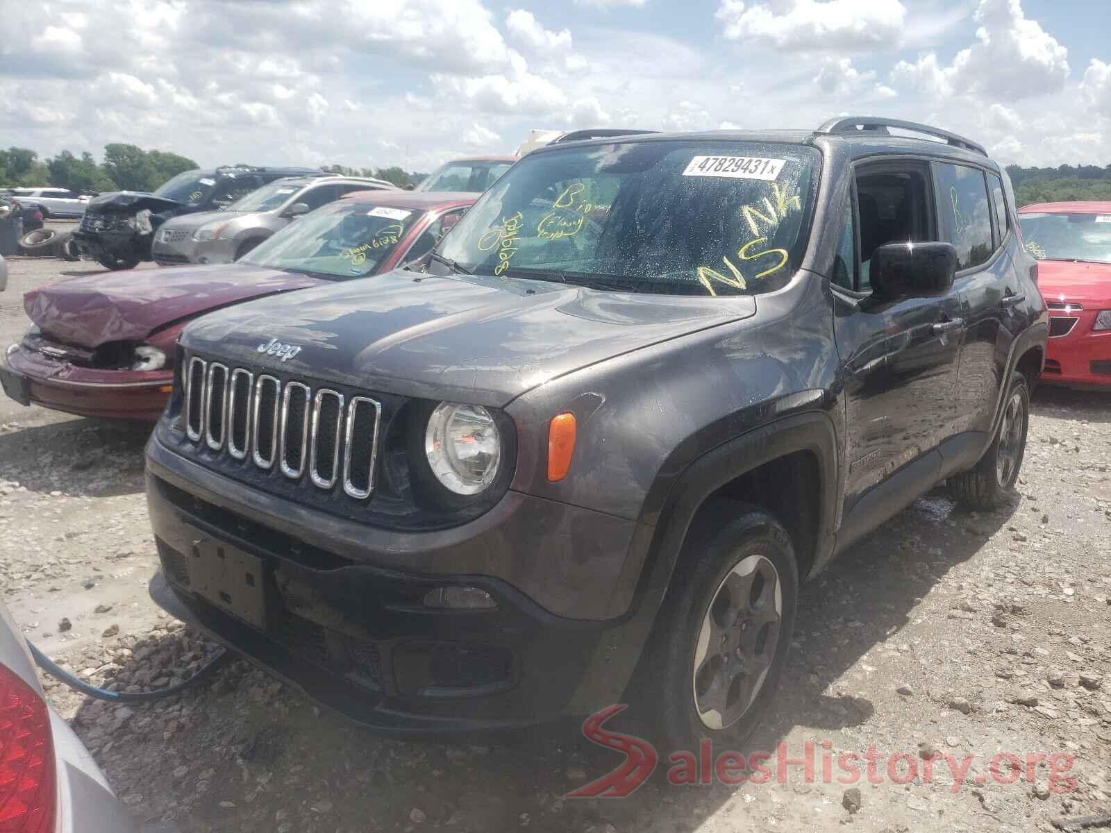 ZACCJBAB3HPG59671 2017 JEEP RENEGADE