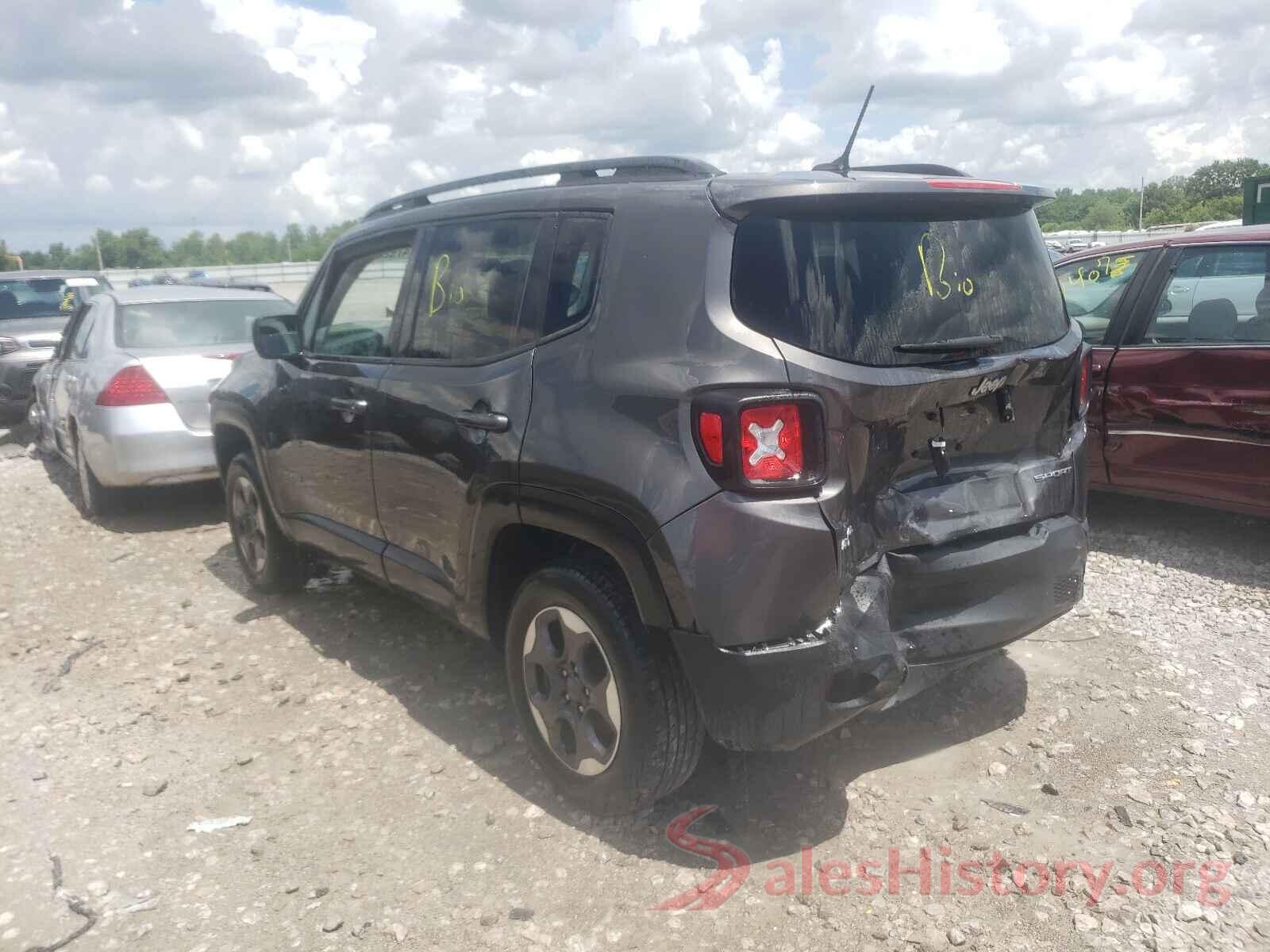 ZACCJBAB3HPG59671 2017 JEEP RENEGADE