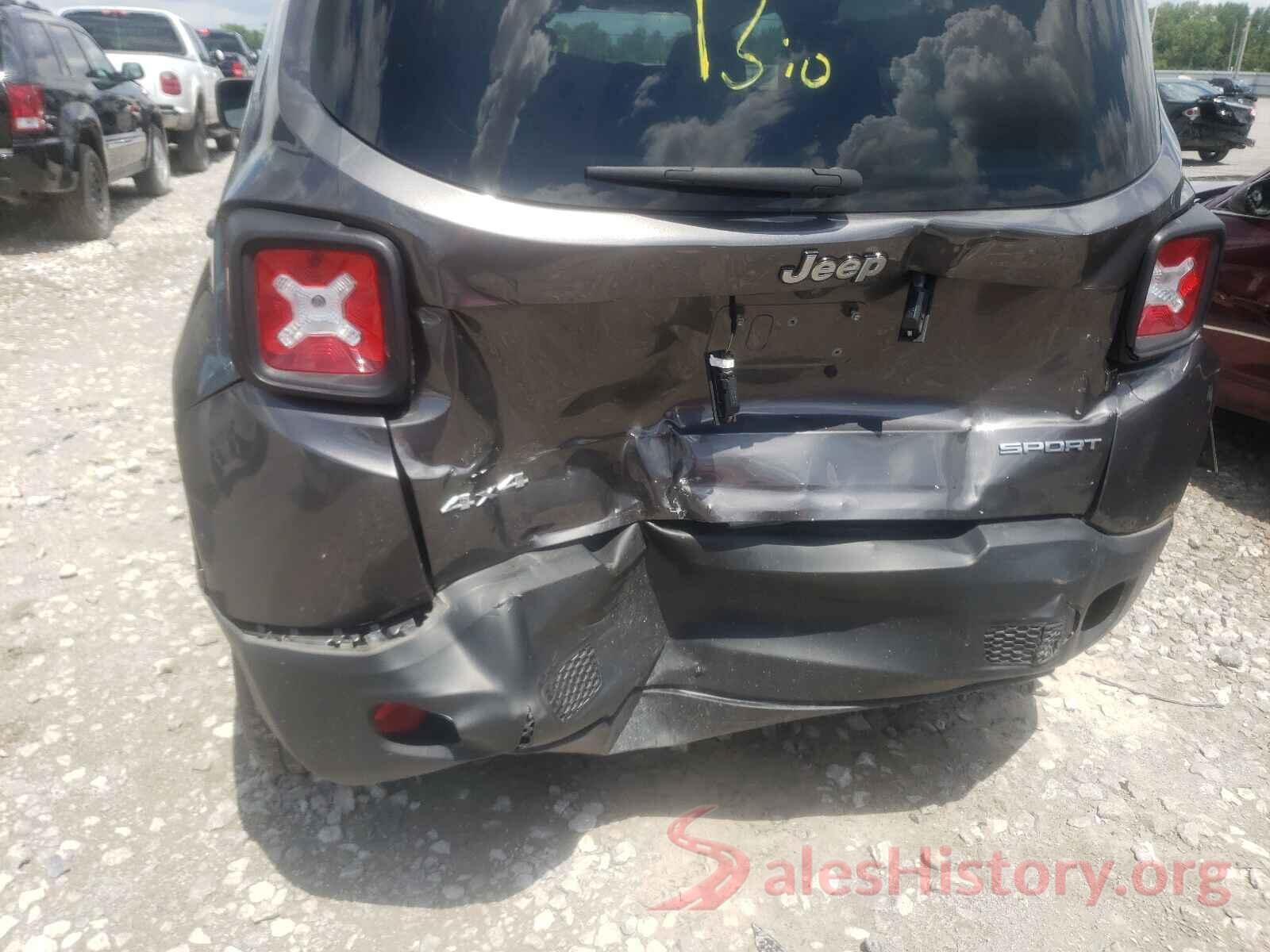 ZACCJBAB3HPG59671 2017 JEEP RENEGADE