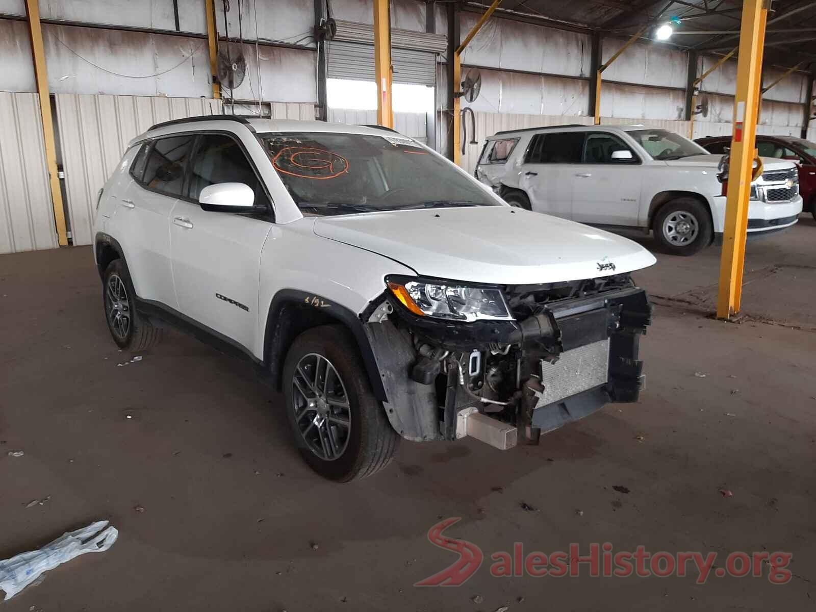 3C4NJDBB1LT164664 2020 JEEP COMPASS