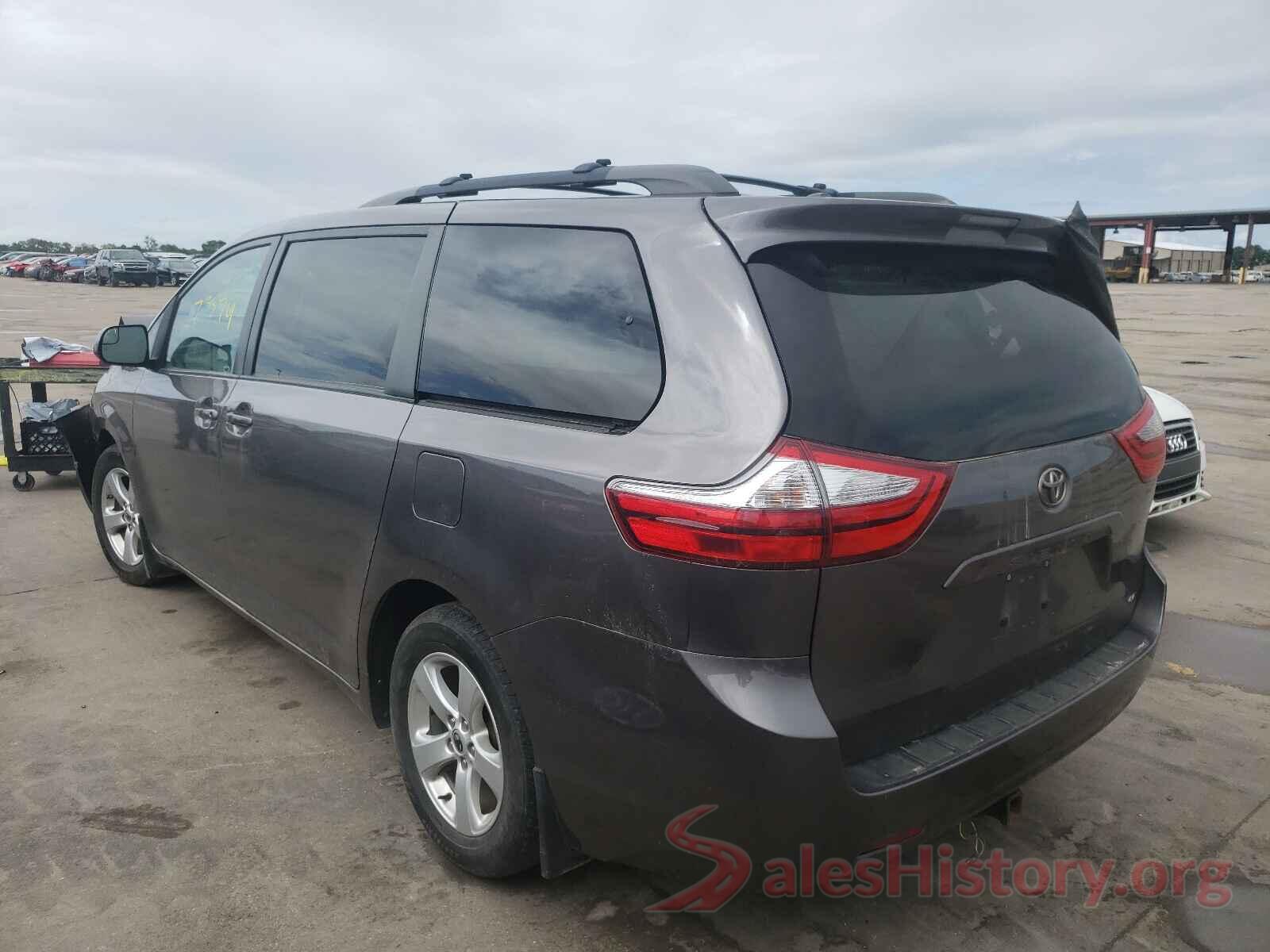 5TDKZ3DC9HS848455 2017 TOYOTA SIENNA