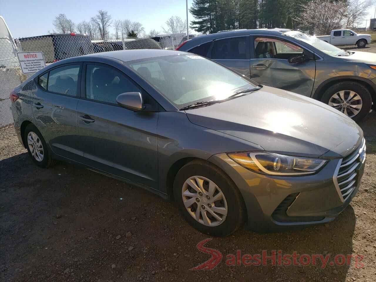 5NPD74LF7JH387820 2018 HYUNDAI ELANTRA