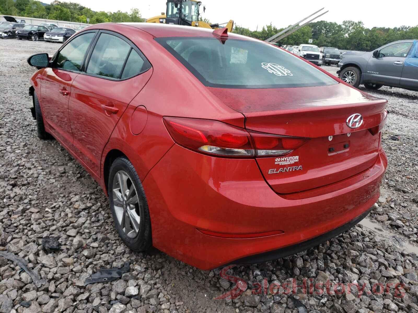 5NPD84LF5HH148127 2017 HYUNDAI ELANTRA