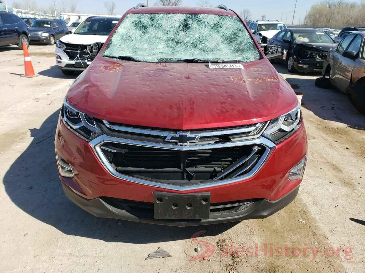 3GNAXYEX2KS557080 2019 CHEVROLET EQUINOX