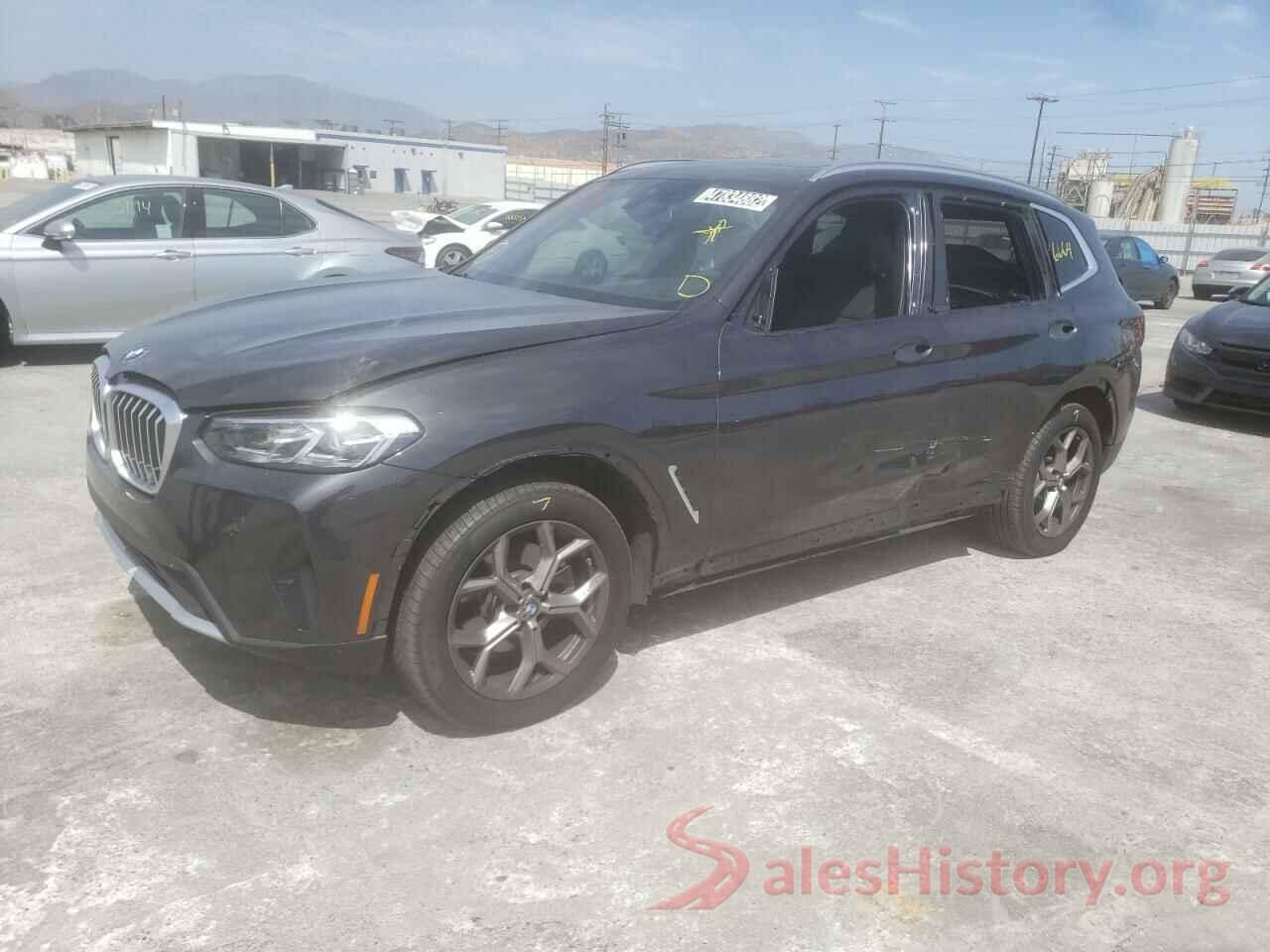 5UX43DP03N9K14455 2022 BMW X3