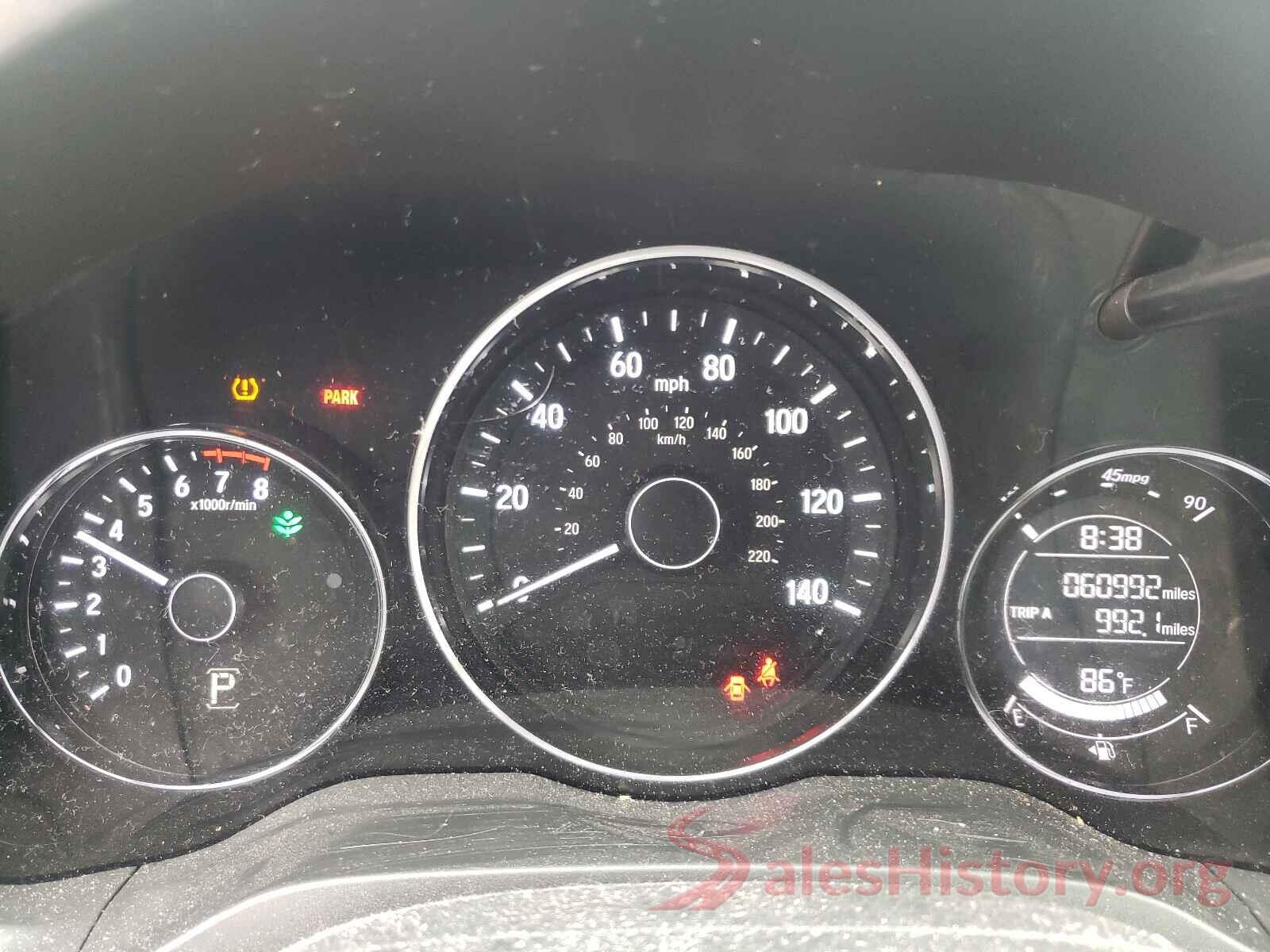 3CZRU5H30HG700478 2017 HONDA HR-V