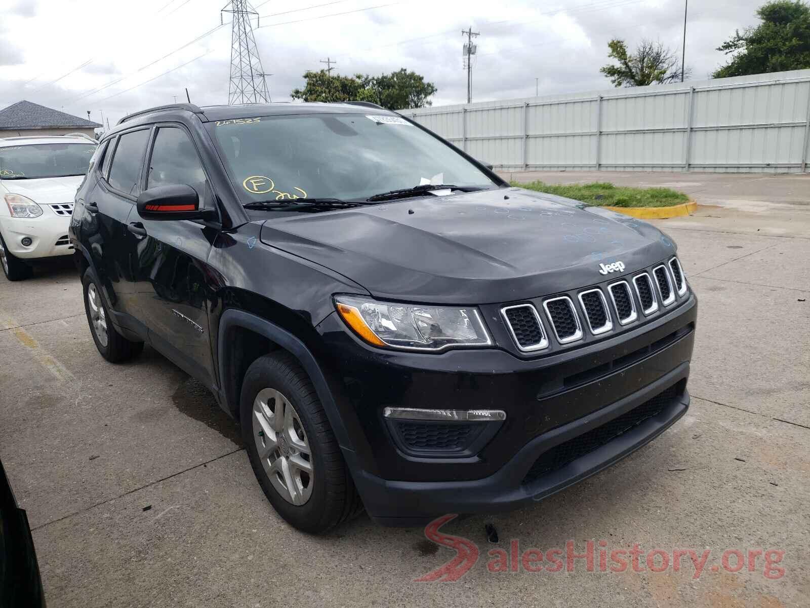 3C4NJCAB8JT267525 2018 JEEP COMPASS