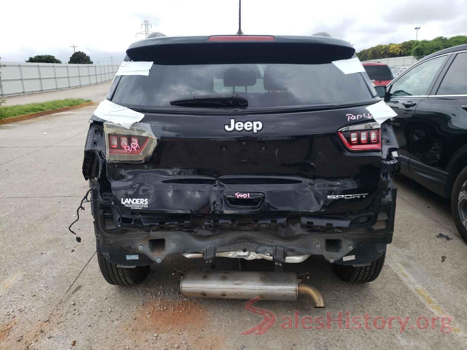 3C4NJCAB8JT267525 2018 JEEP COMPASS