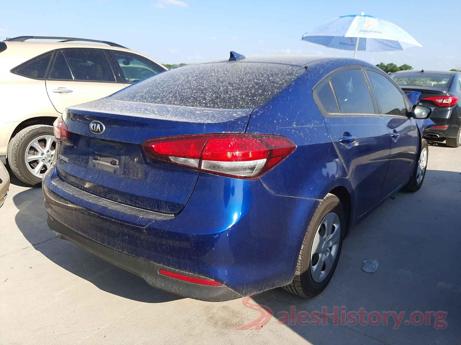 3KPFL4A75JE196417 2018 KIA FORTE